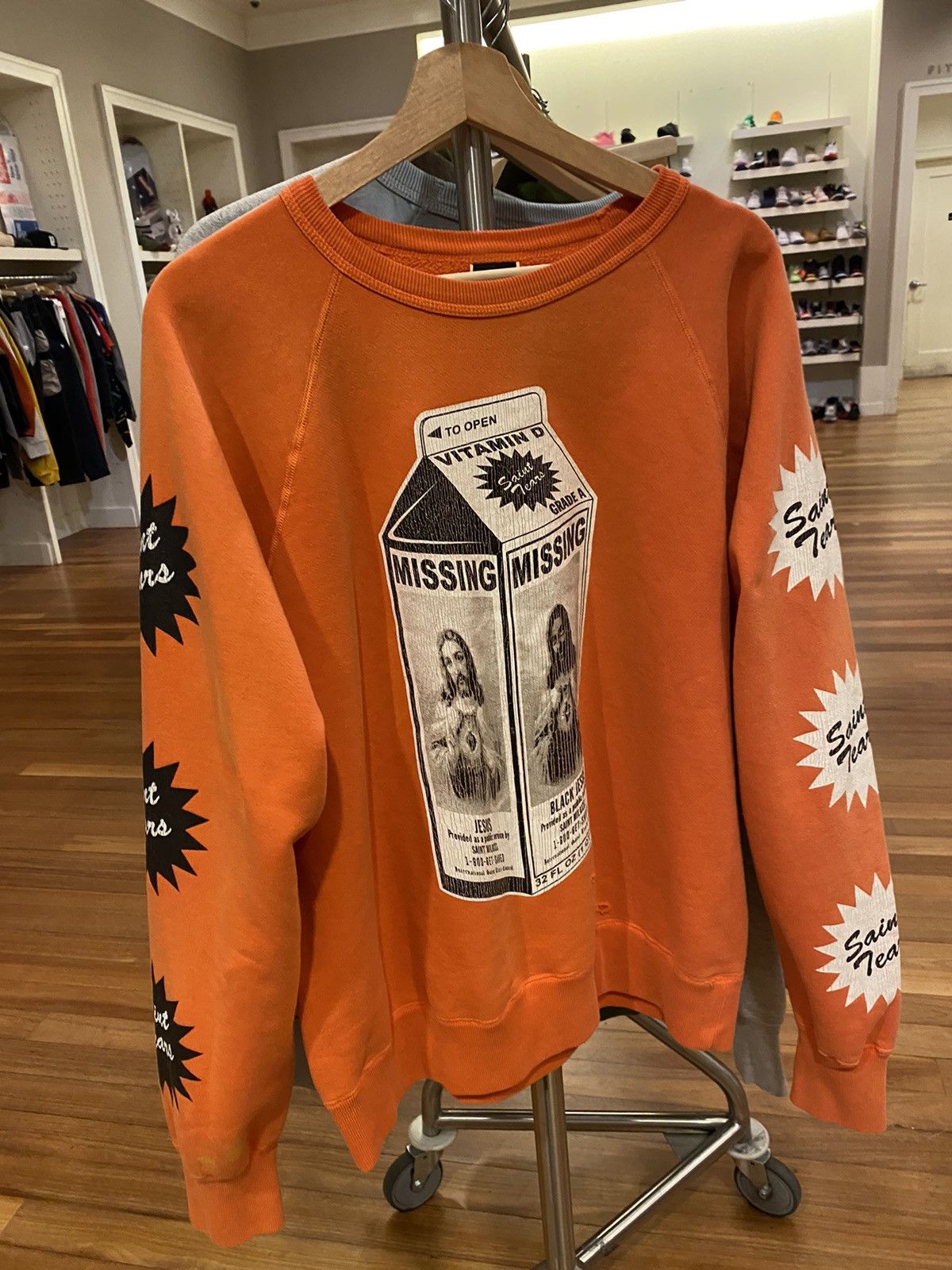 DENIM TEARS × Saint Michael Denim Tears x Saint Michael Crewneck M  