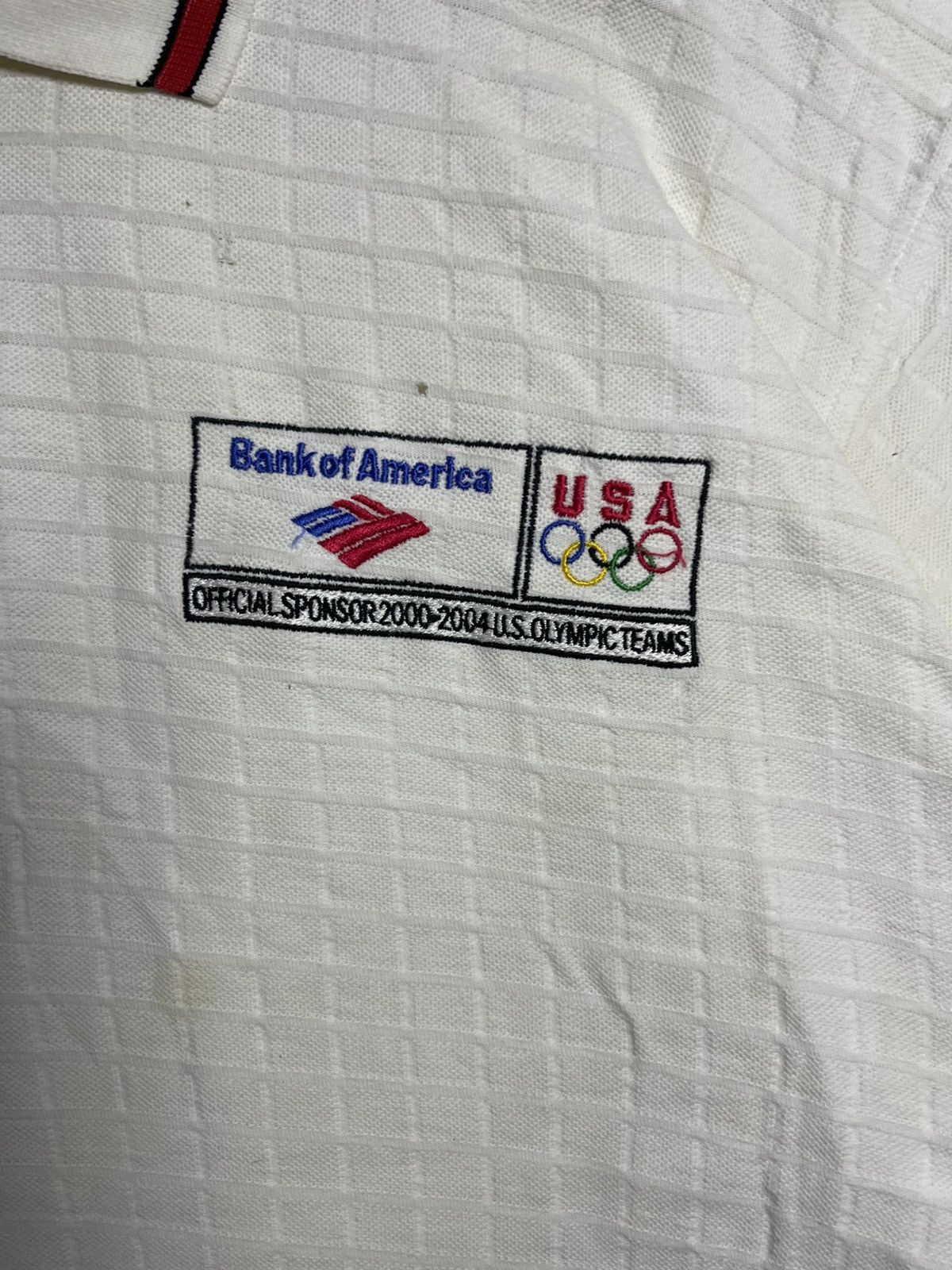 Vintage Vintage Bank of America Olympic Polo Shirt Size US M / EU 48-50 / 2 - 5 Thumbnail