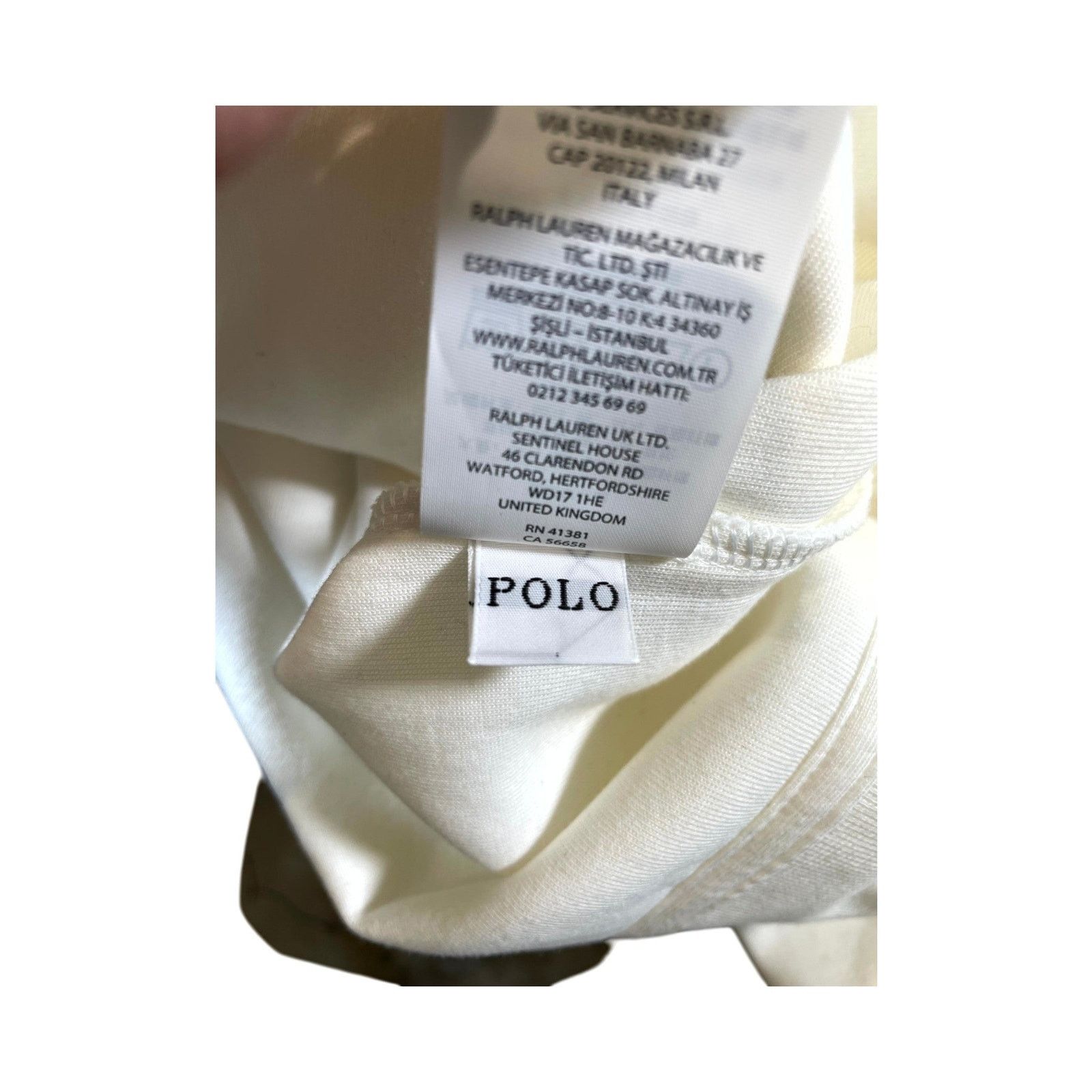 Polo Ralph Lauren Polo Zip Up Cream & Black Hoodie Size US L / EU 52-54 / 3 - 10 Thumbnail