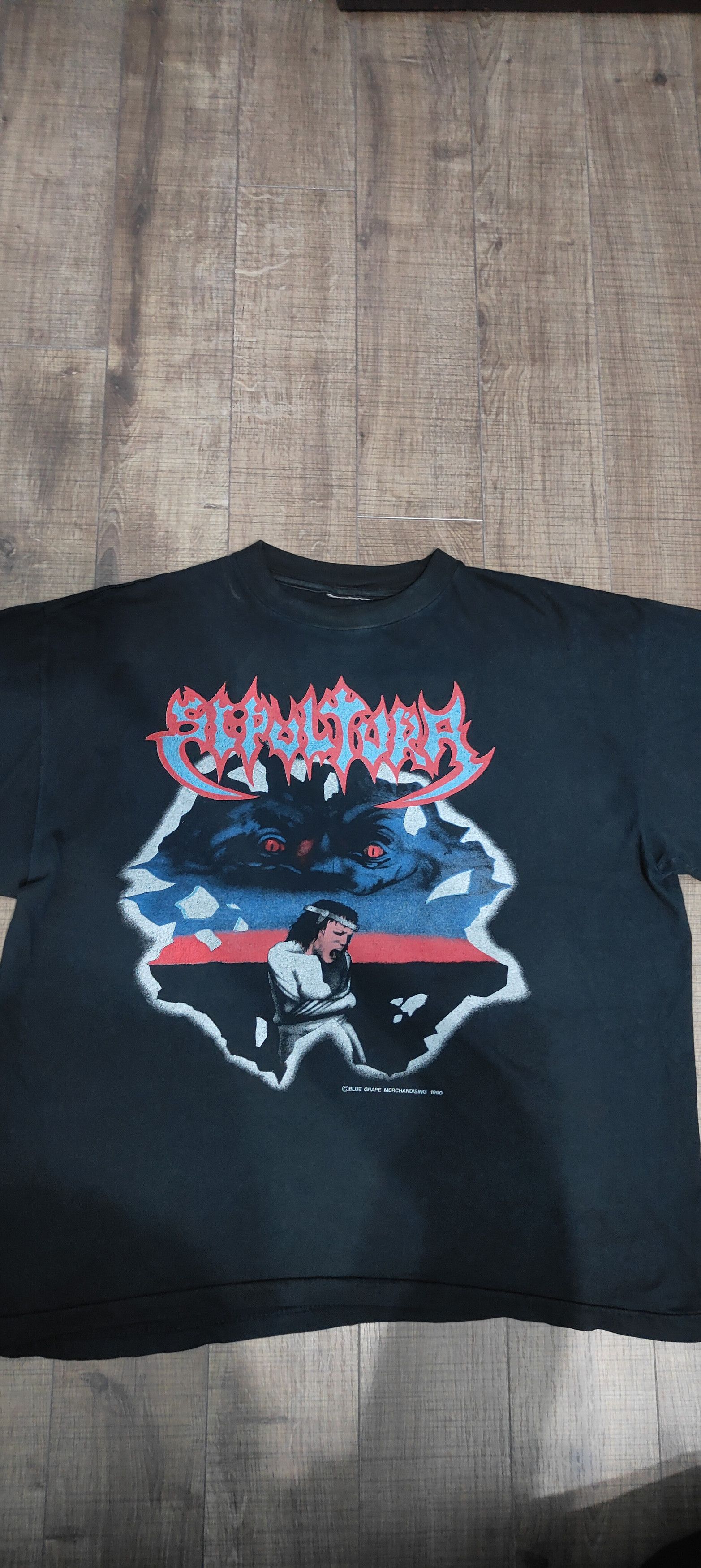 Vintage Sepultura schizophrenia 1990 Size US XL / EU 56 / 4 - 1 Thumbnail