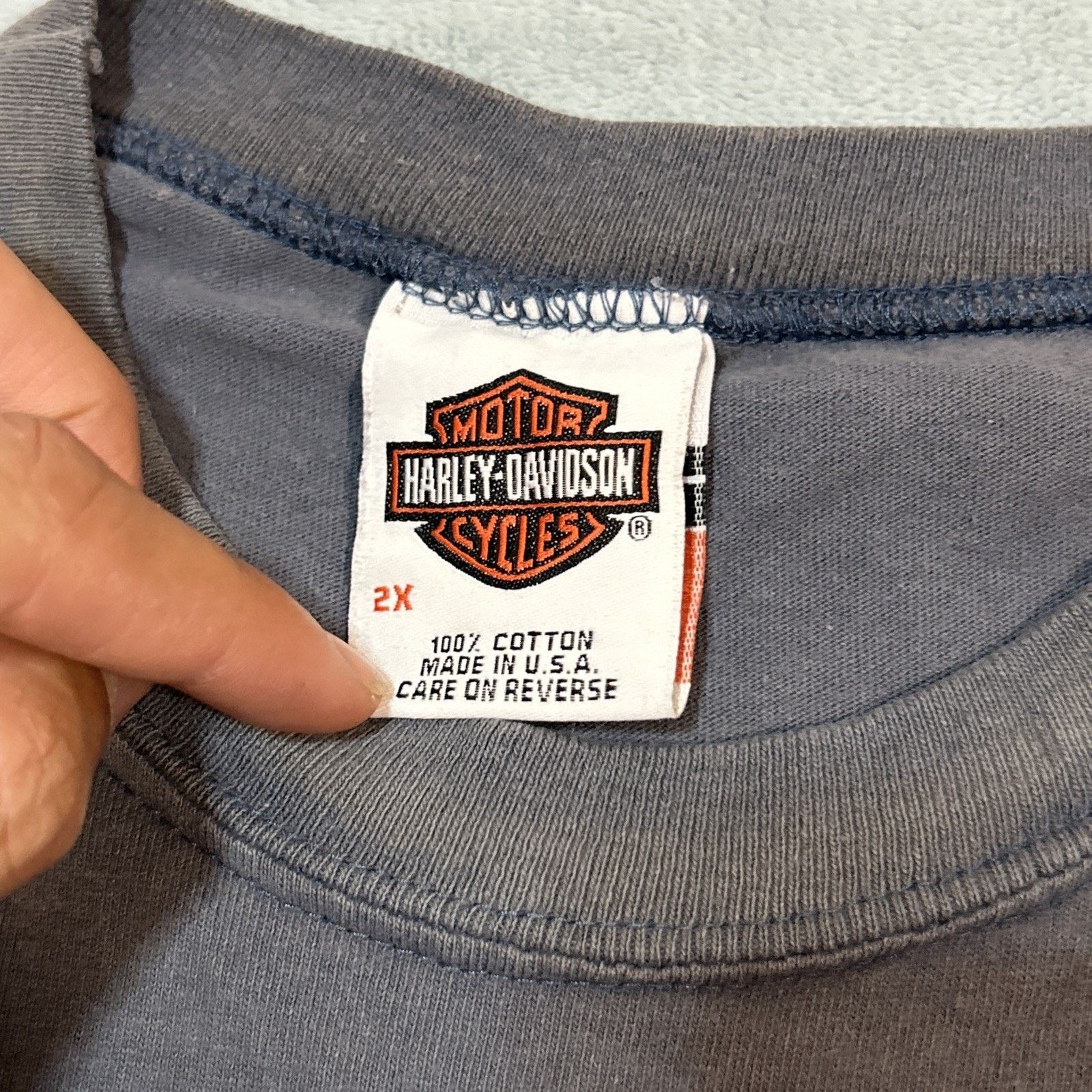 Harley Davidson Harley Davidson Tank Top Shirt Women 2X Modest California Size XXL / US 16-18 / IT 52-54 - 7 Thumbnail