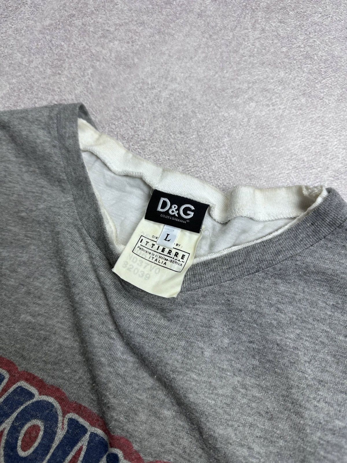 Dolce & Gabbana Vintage 90s Dolce&Gabbana B-yourself T-shirt L Size US L / EU 52-54 / 3 - 4 Thumbnail
