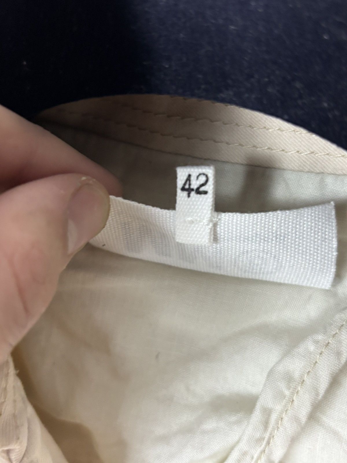 Maison Margiela Vintage Maison Margiela Ramie Military jacket Size US S / EU 44-46 / 1 - 12 Thumbnail