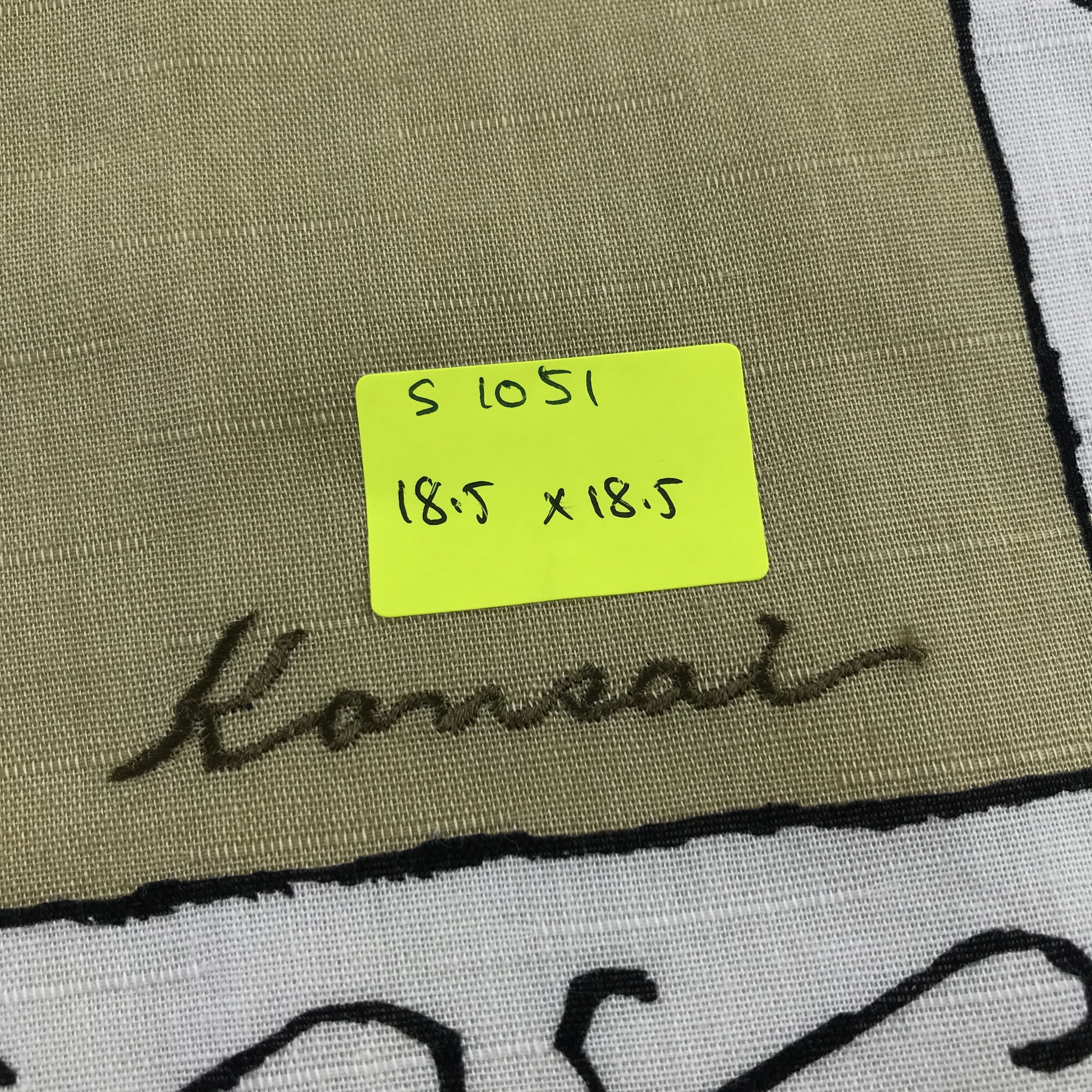 Kansai Yamamoto × Vintage Kansai Yamamoto Bandana / Handkerchief / Neckerchief - S1051 Size ONE SIZE - 5 Thumbnail