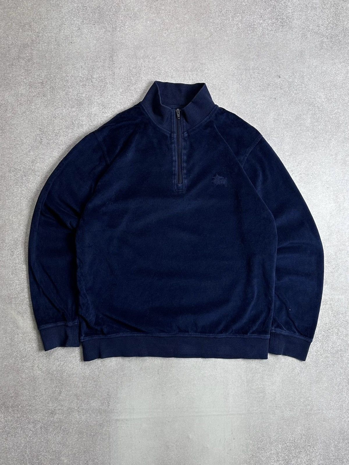Fred Perry × Stussy fred perry x stussy tape track jacket rare zip