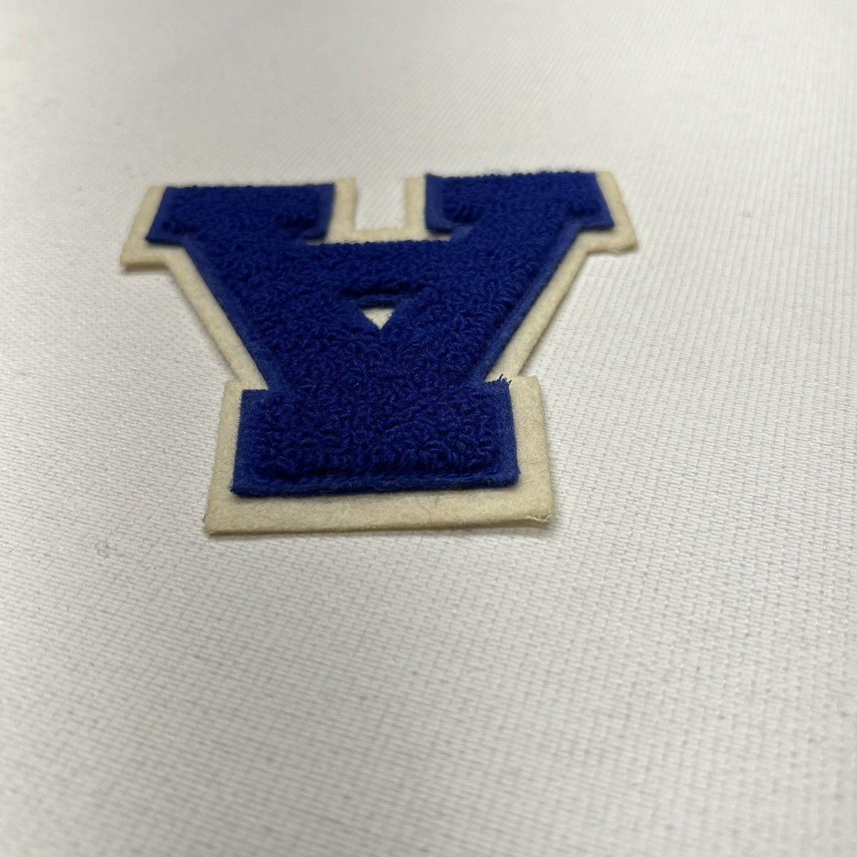 Vintage Letterman Varsity Patch Letter A Blue Chenille Felt Sports Size ONE SIZE - 5 Thumbnail