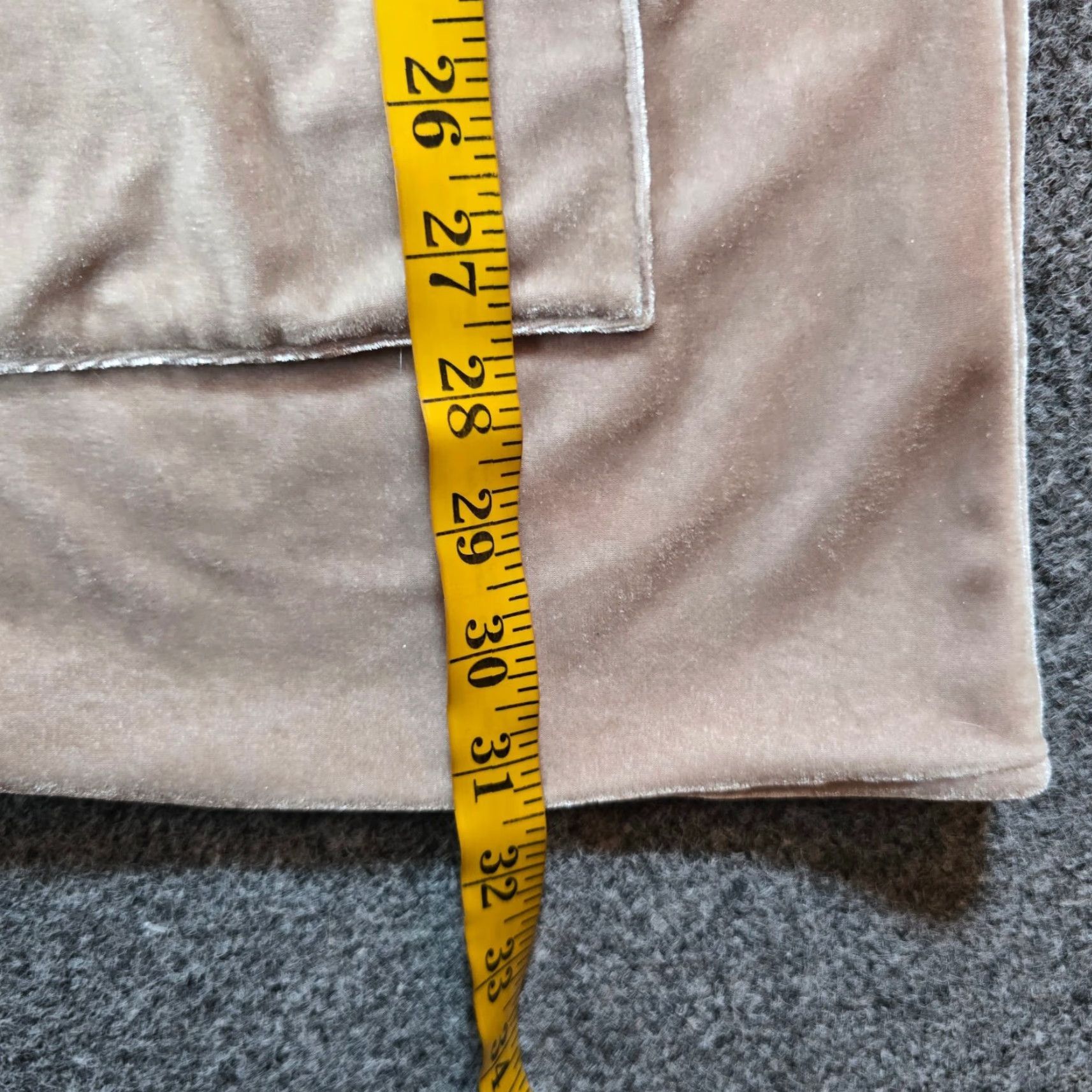 Vintage Susan Graver Cardigan Women M Velour Open Front 3/4 Sleeve Beige Tan Classic Vintage? Wait. Size M / US 6-8 / IT 42-44 - 6 Thumbnail