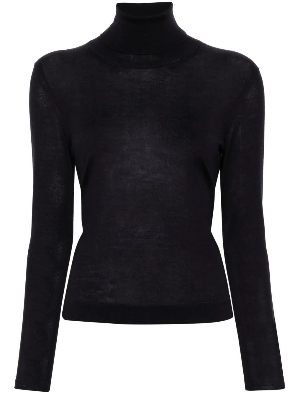 Tom Ford o1y0226 Turtleneck Sweater in Midnight Blue Size M / US 6-8 / IT 42-44 - 1 Thumbnail