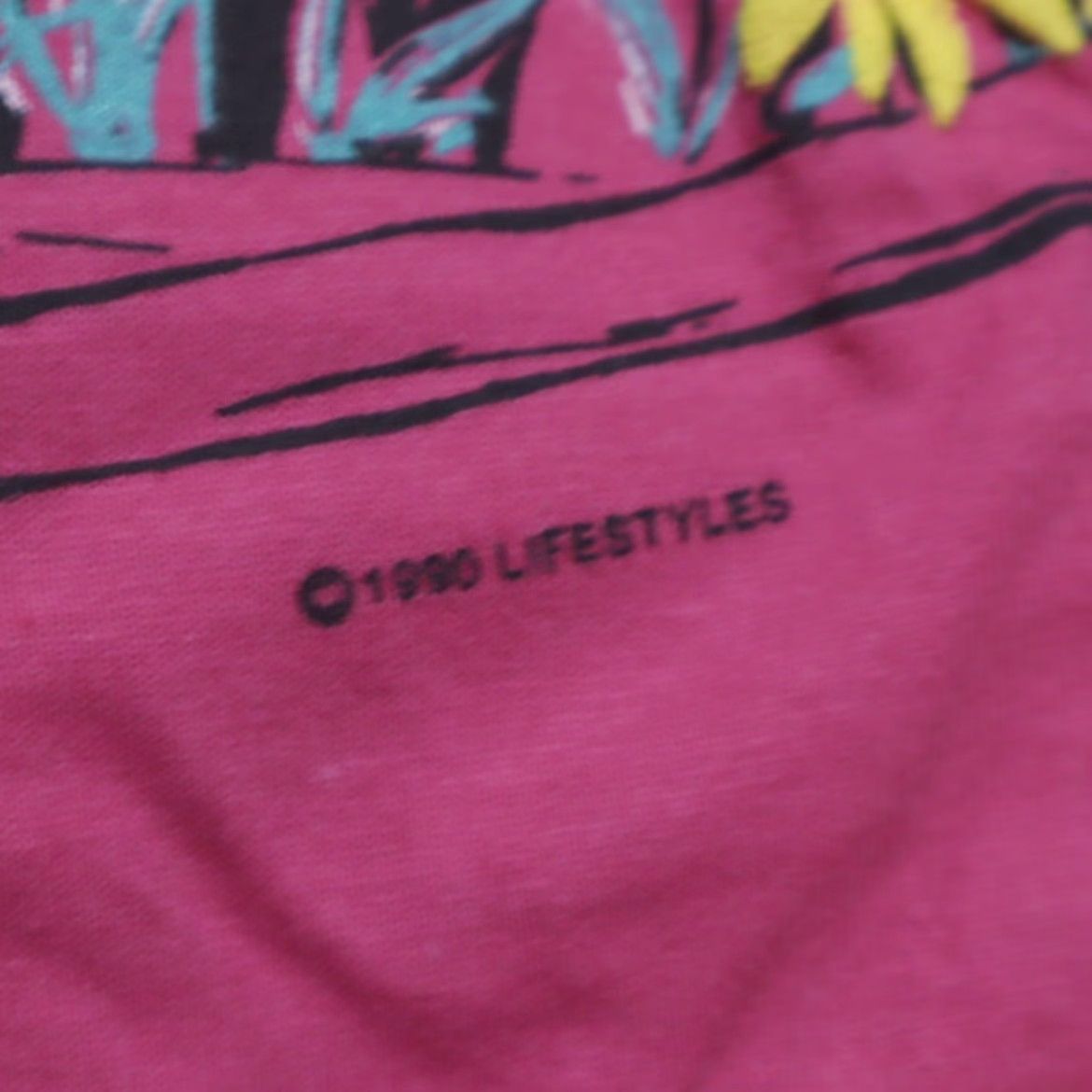 Anvil VTG Anvil Lifestyles 1990 Wild Flowers Solid T-Shirt Pink Men's XL Shirt Mens XL Pink VTG Lifestyles 1990 Wild Flowers Shirt Size US XL / EU 56 / 4 - 7 Thumbnail