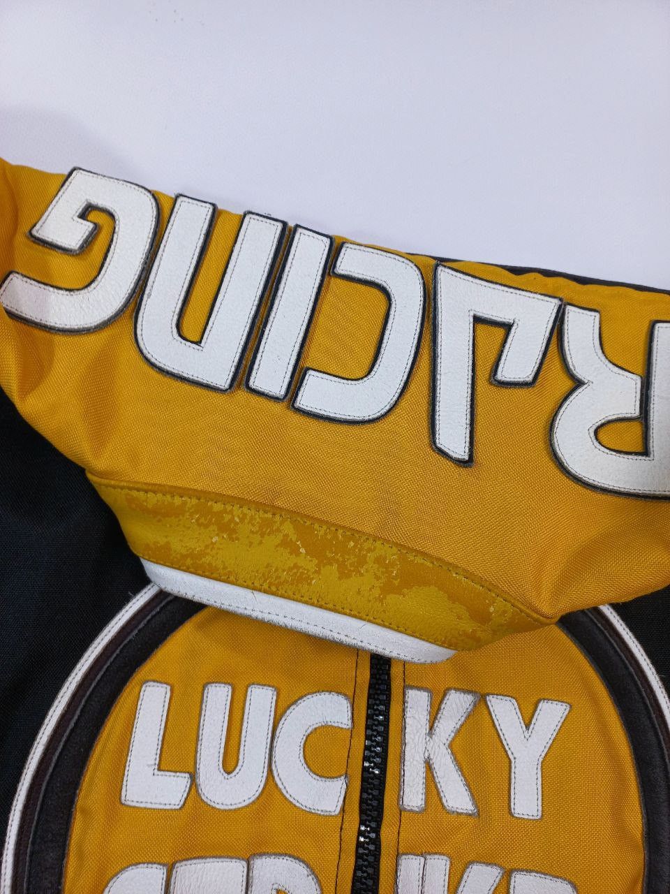 Vintage Vare Rare Lucky Strike Racing Moto Exclusive Leather Jacket Size US S / EU 44-46 / 1 - 7 Thumbnail