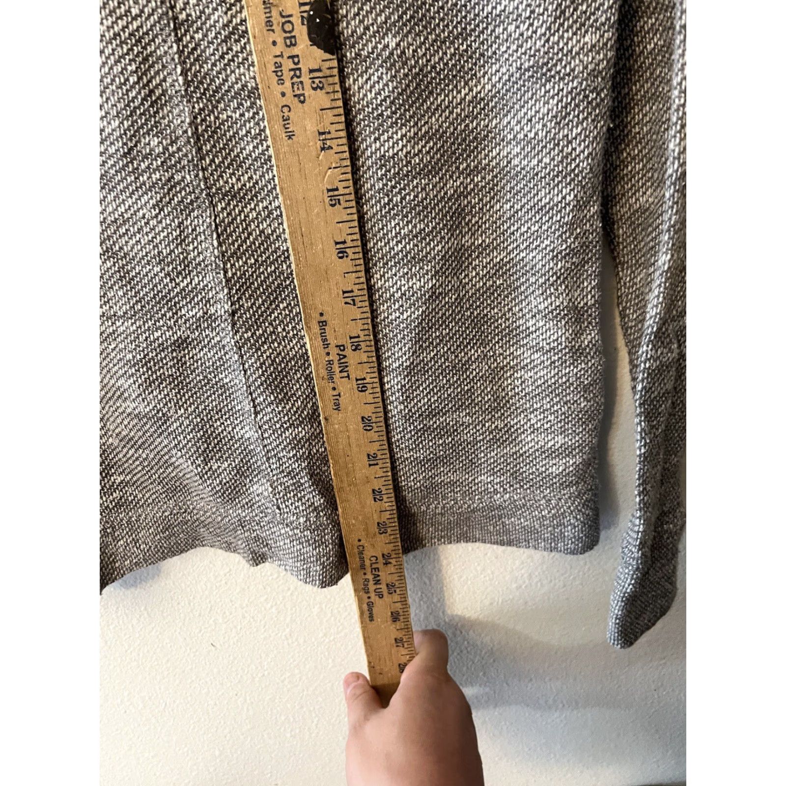 Calvin Klein Calvin Klein Performance Sweater Womens Small Gray Cowl Neck Wrap Size S / US 4 / IT 40 - 3 Thumbnail