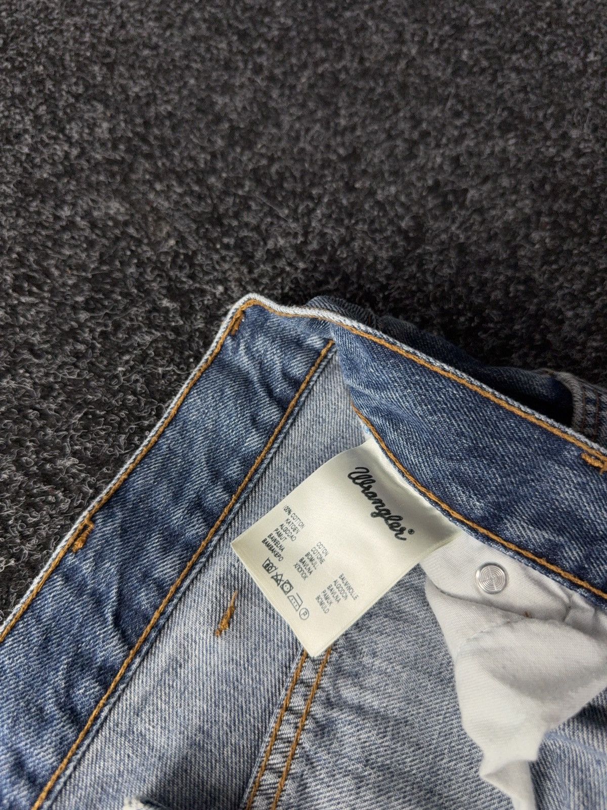 Wrangler Vintage 00s Western Wrangler cowboy style Denim pants jeans Size US 35 - 5 Thumbnail