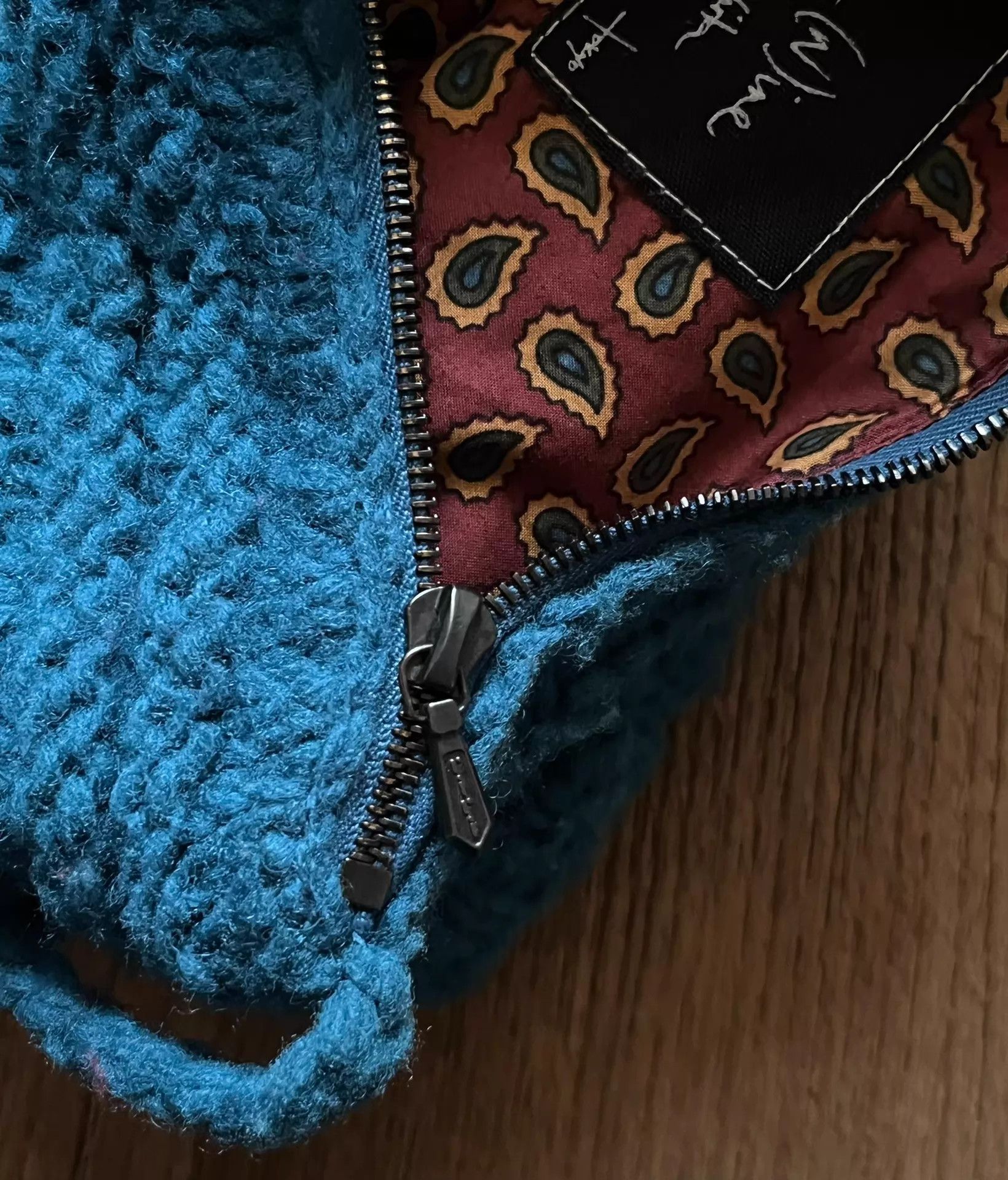 Number (N)ine Number (N)ine 03AW Grunge Knit Crossbody Bag Size ONE SIZE - 8 Thumbnail