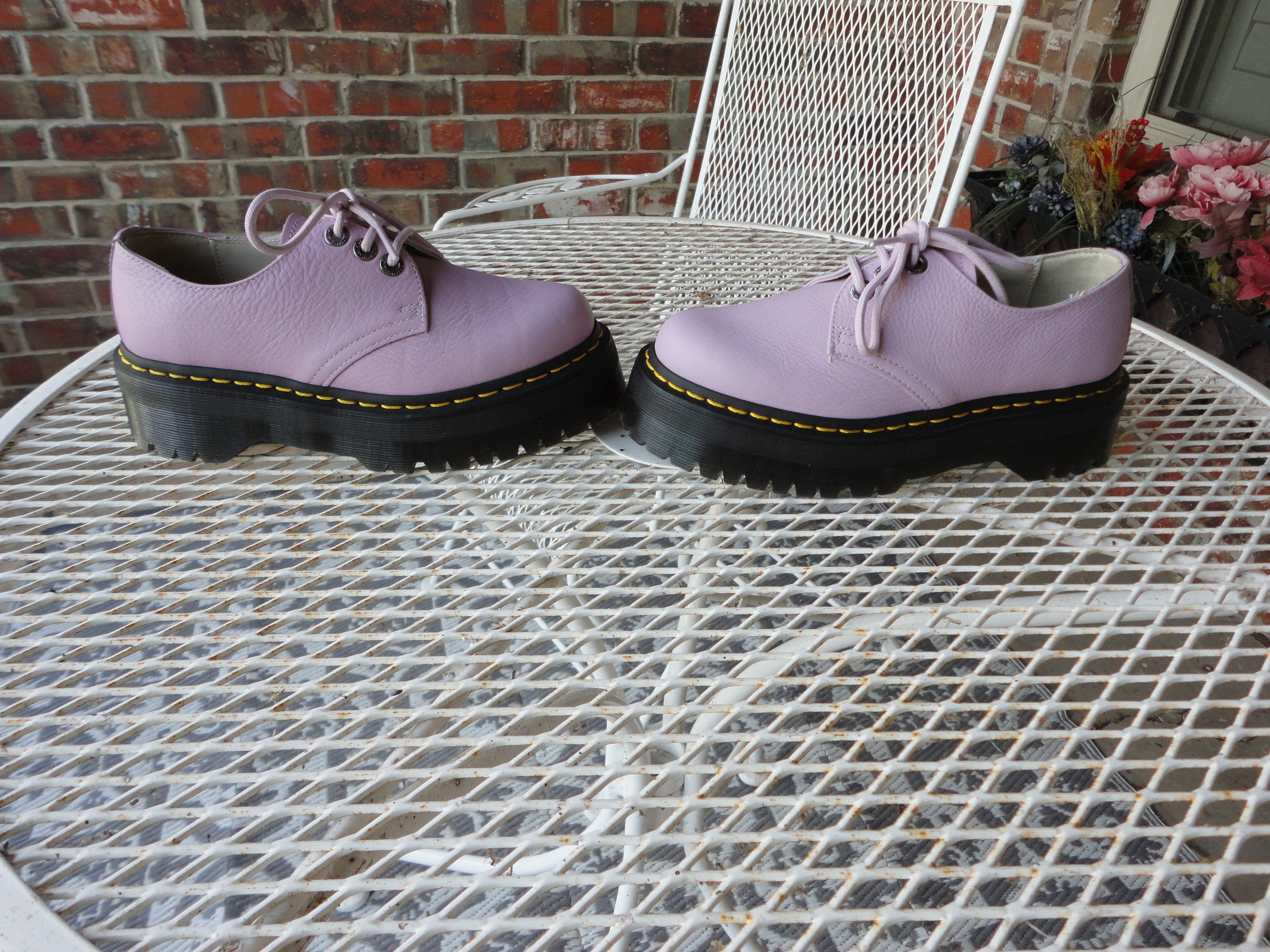 MARTENS Men's 30612 Light Purple Oxford Shoes Size