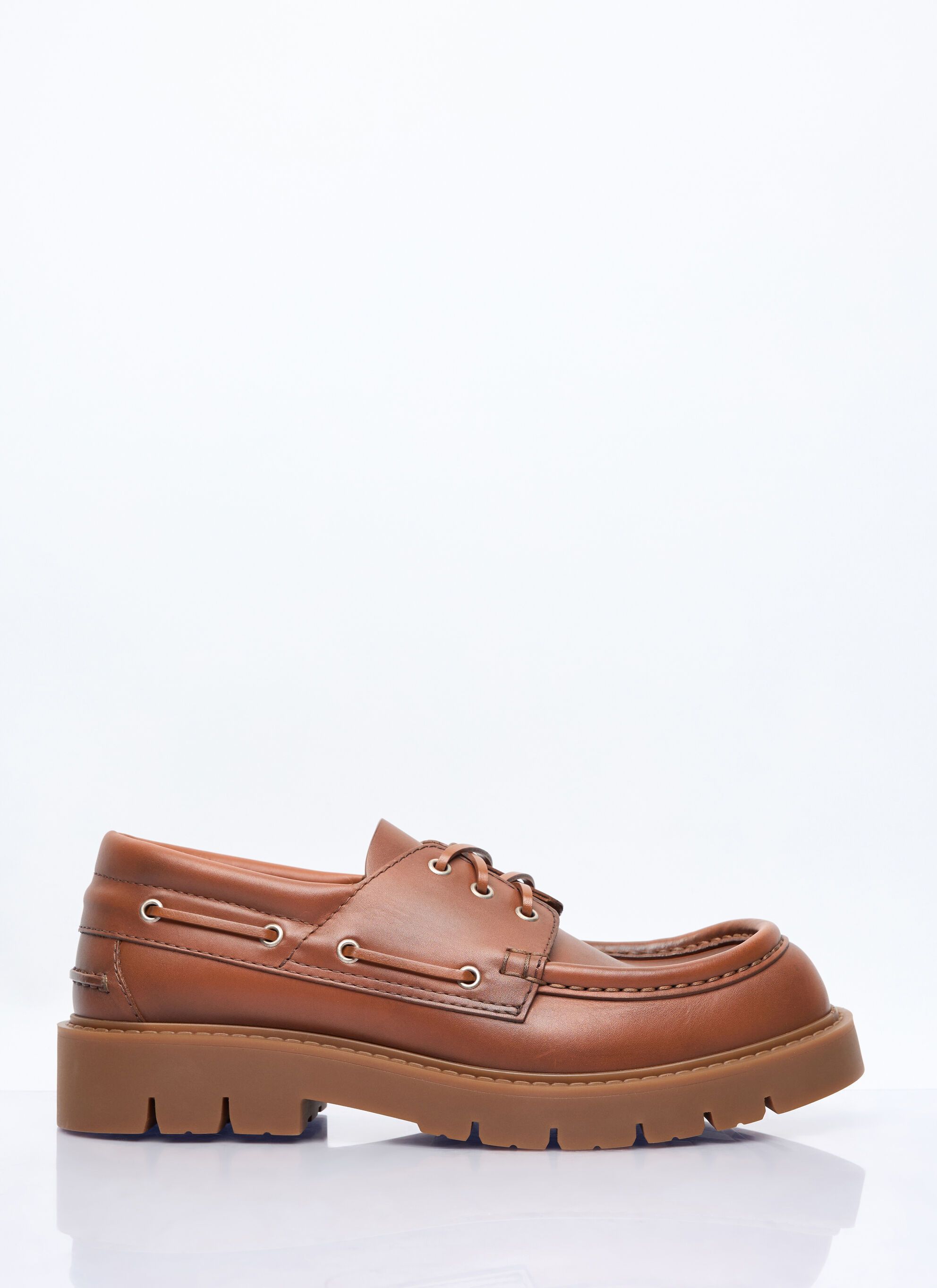 Bottega Veneta Bottega Veneta Haddock Boat Shoes Size US 12 / EU 45 - 1 Thumbnail