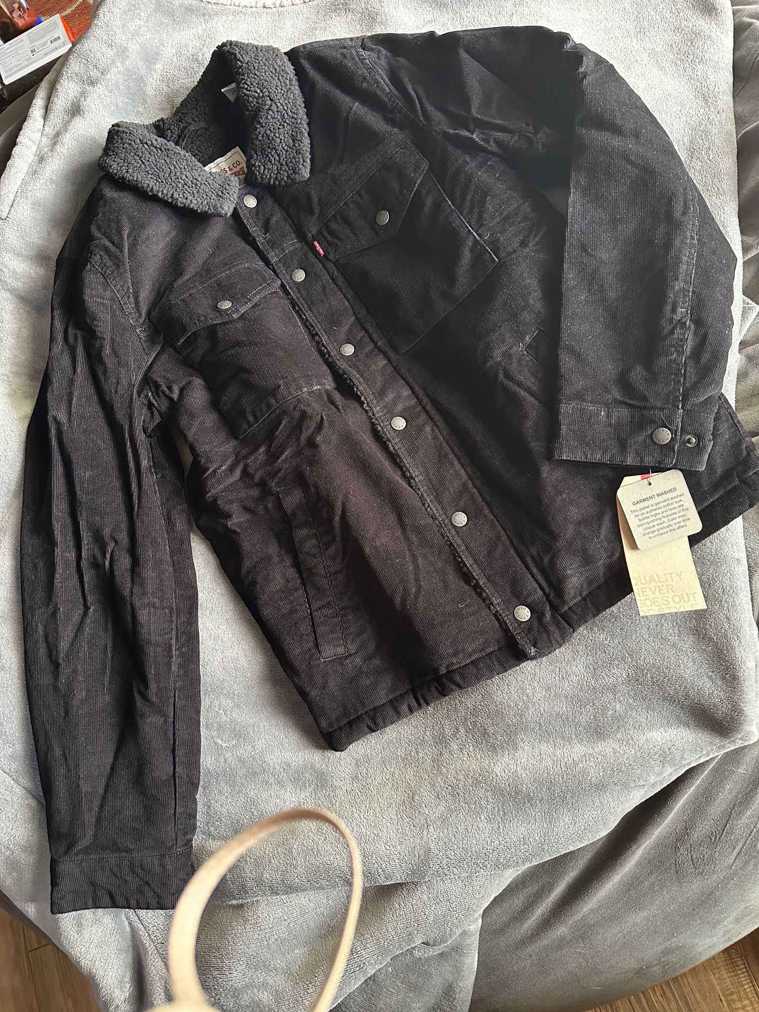 Levi's Levi's Men Regular fit Sherpa Demin Jacket Size US S / EU 44-46 / 1 - 5 Thumbnail