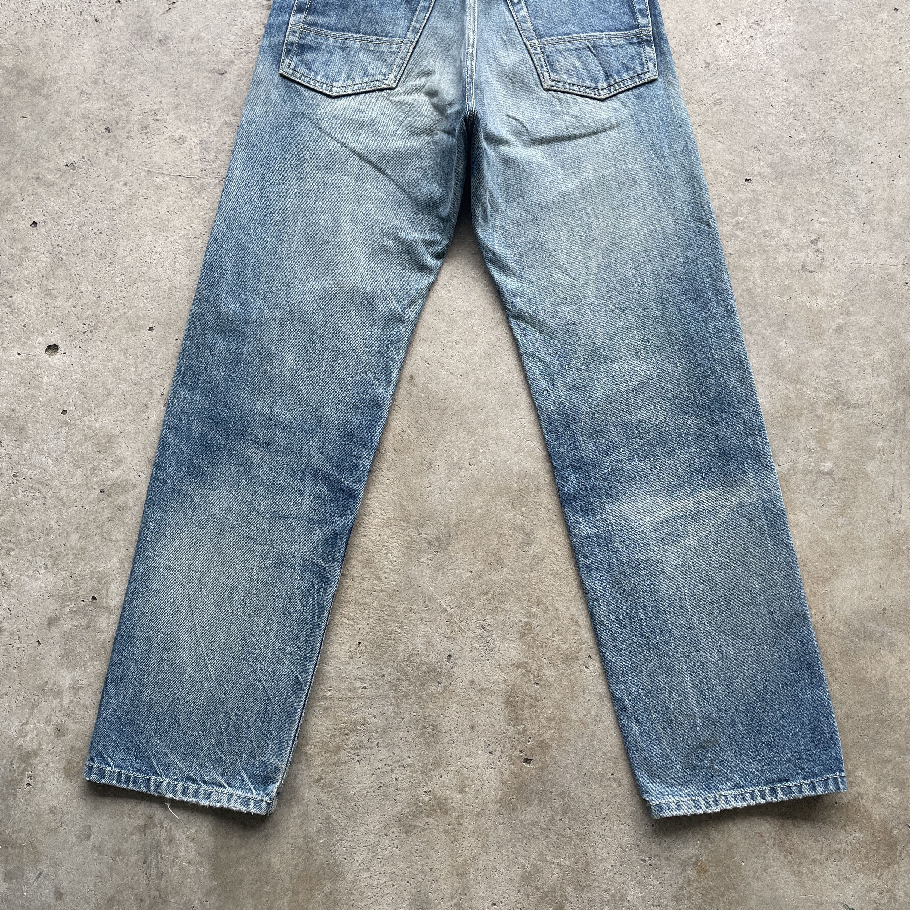 Faded Glory × Paul Smith PAUL SMITH DISTRESSED SELVEDGE JEANS FADED PANTS DENIM W31 Size US 31 - 11 Thumbnail