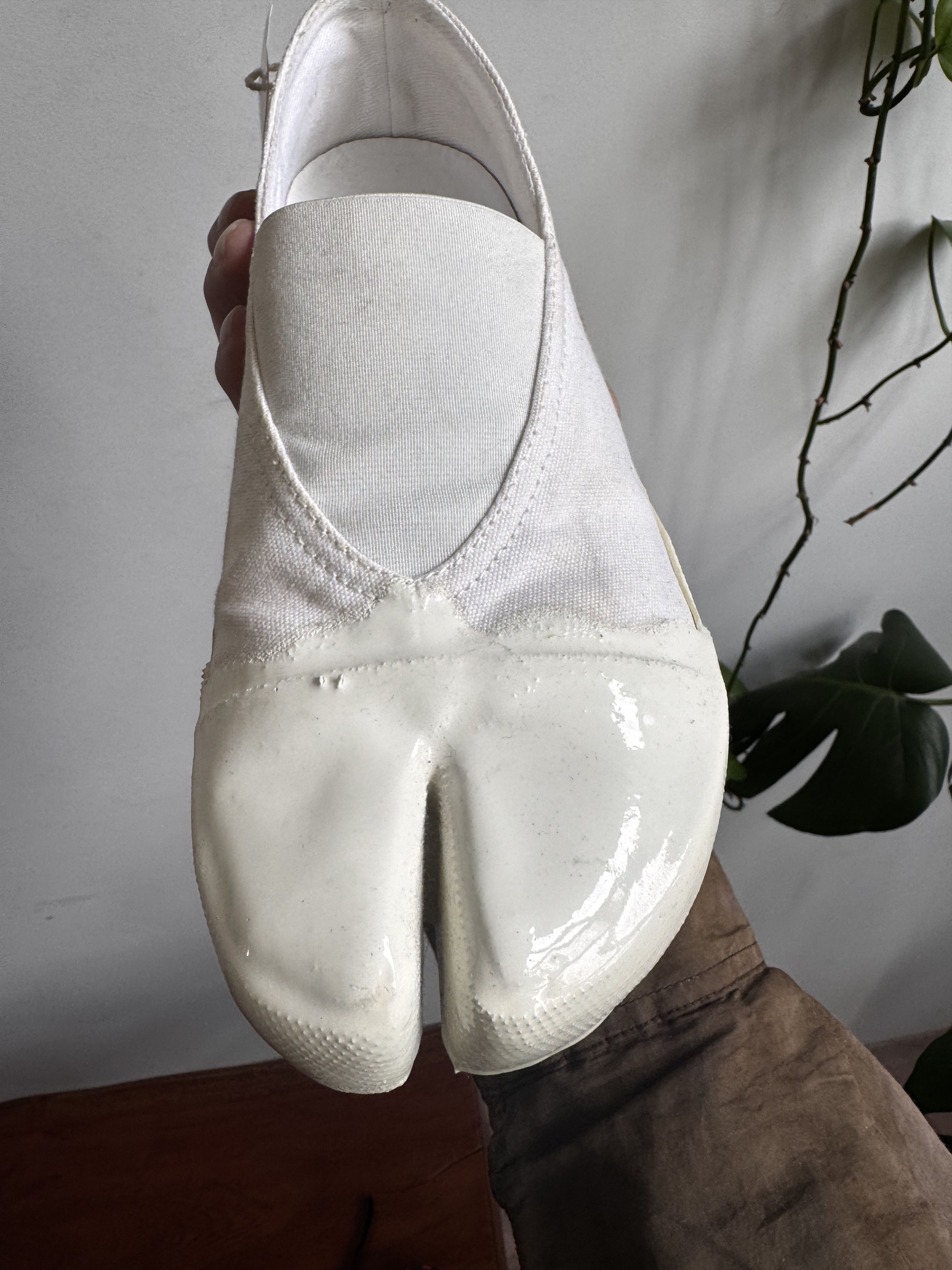 Maison Margiela Masion Margiela Tabi Canvas Rubber Slip on Sneaker Size 37 Size US 7 / IT 37 - 3 Thumbnail