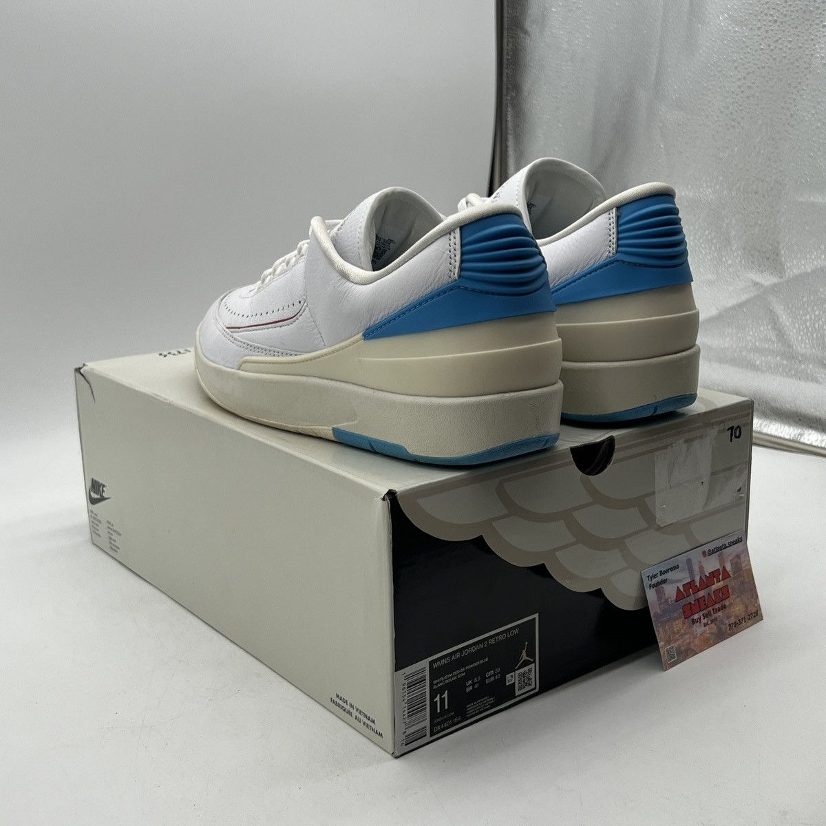 Jordan Brand Air Jordan 2 low nc to chi Size US 11 / EU 44 - 4 Thumbnail