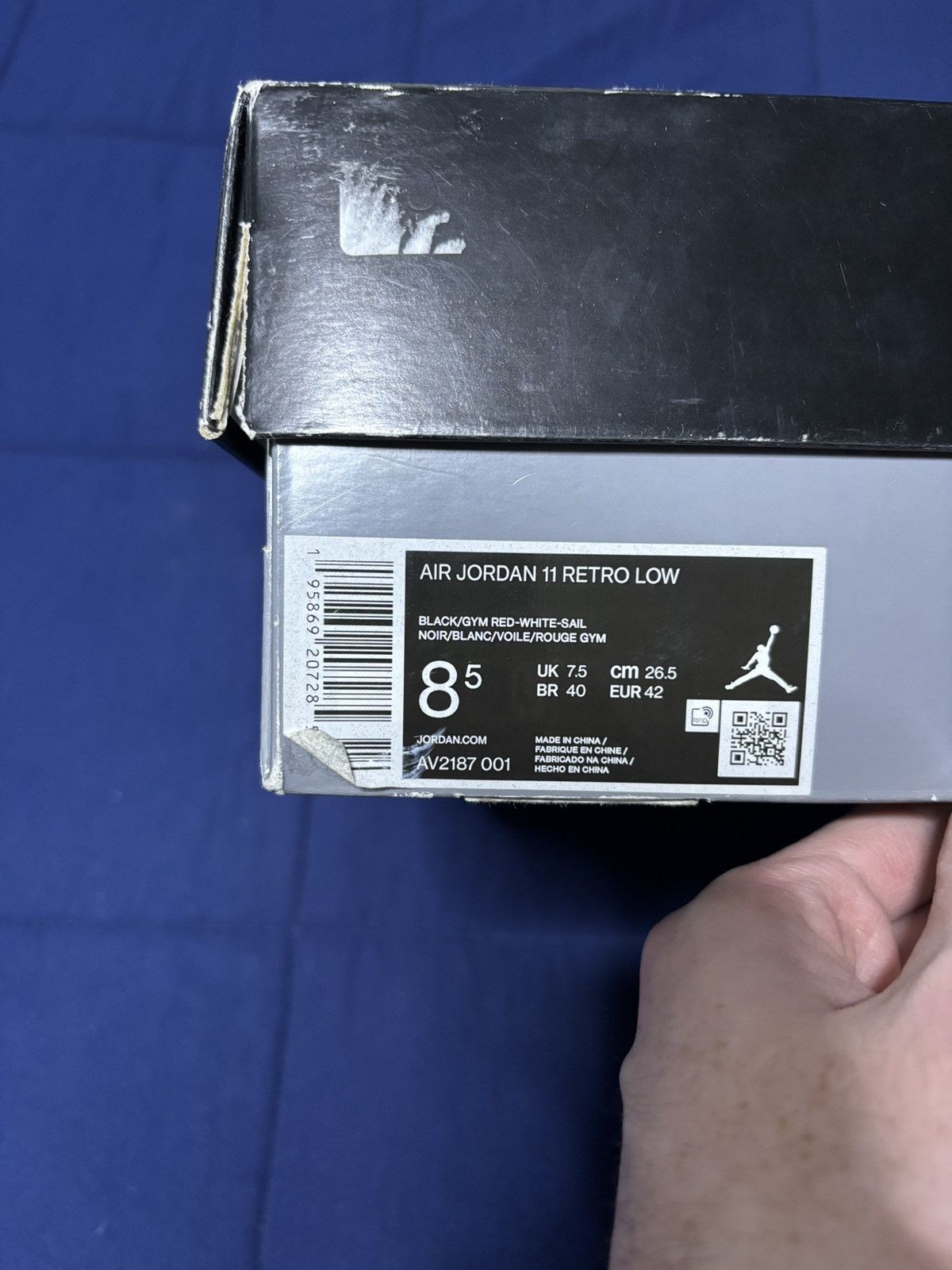 Jordan Brand Jordan 11 Retro Low 72-10 2022 Size 8.5 Size US 8.5 / EU 41-42 - 9 Thumbnail