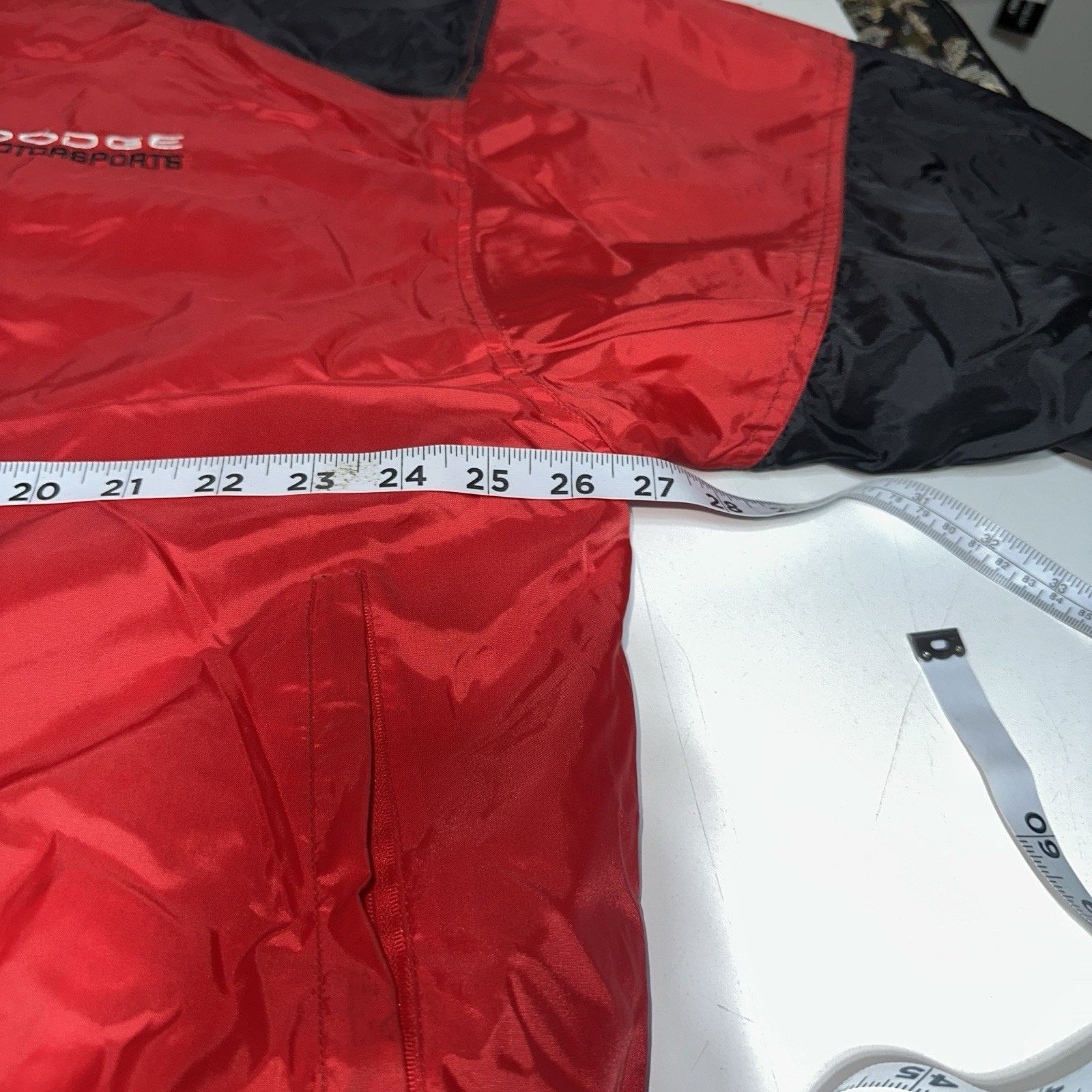 NASCAR Dodge Motorsports NASCAR Jacket Mens XL Red Windbreaker Size US XL / EU 56 / 4 - 13 Thumbnail