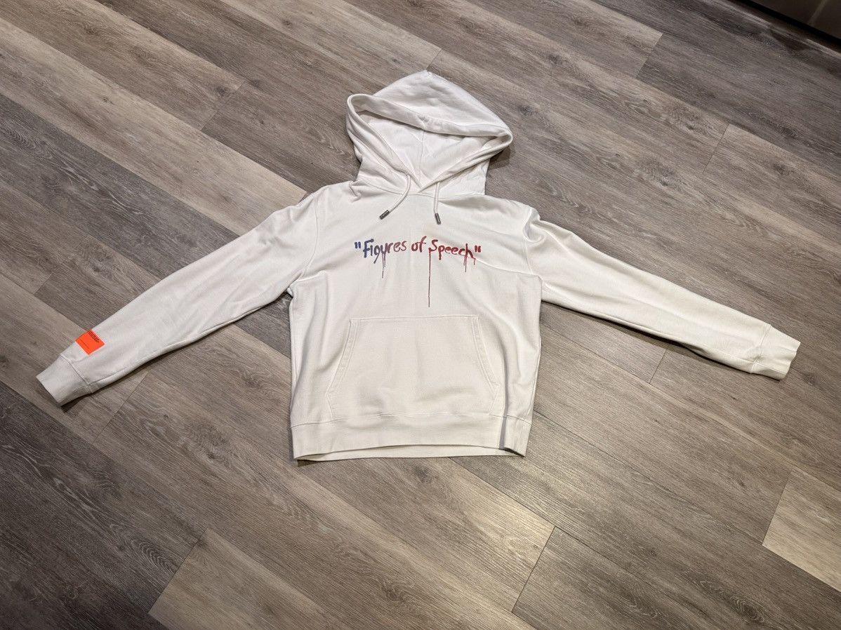 Off-White HOODIE Figures of Speech FOS MCA オフホワイト Off-White, Virgil Abloh x Simon Brown, &&& capsule 