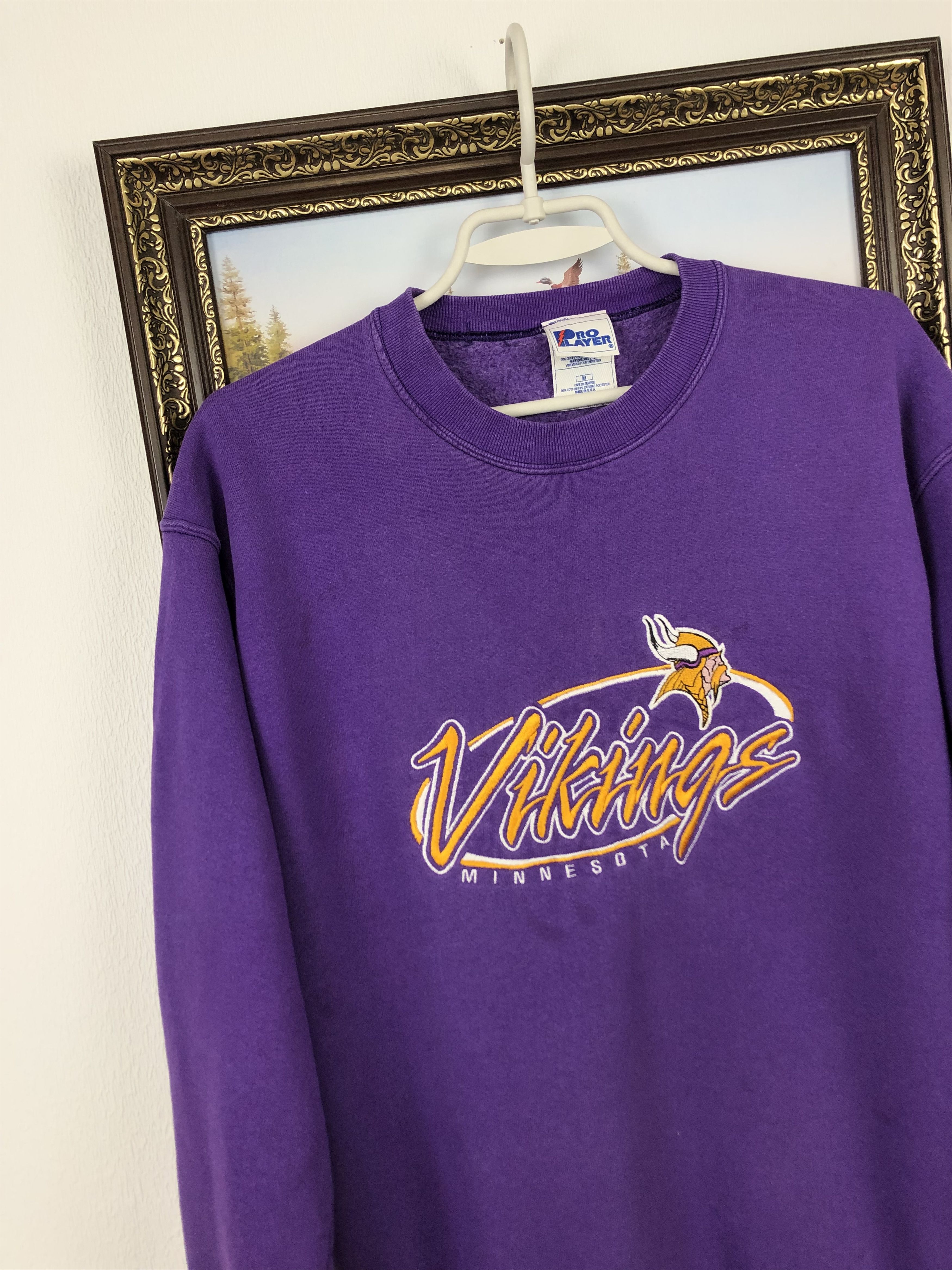 NFL Vintage Minnesota Vikings NFL Football Sweatshirt Sport Size US M / EU 48-50 / 2 - 3 Thumbnail