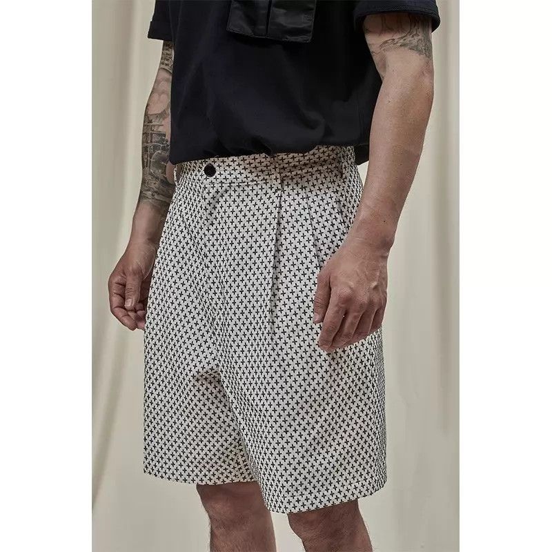 KUON KUON Cross Sashiko Shorts S/M/L Size US 32 / EU 48 - 6 Thumbnail