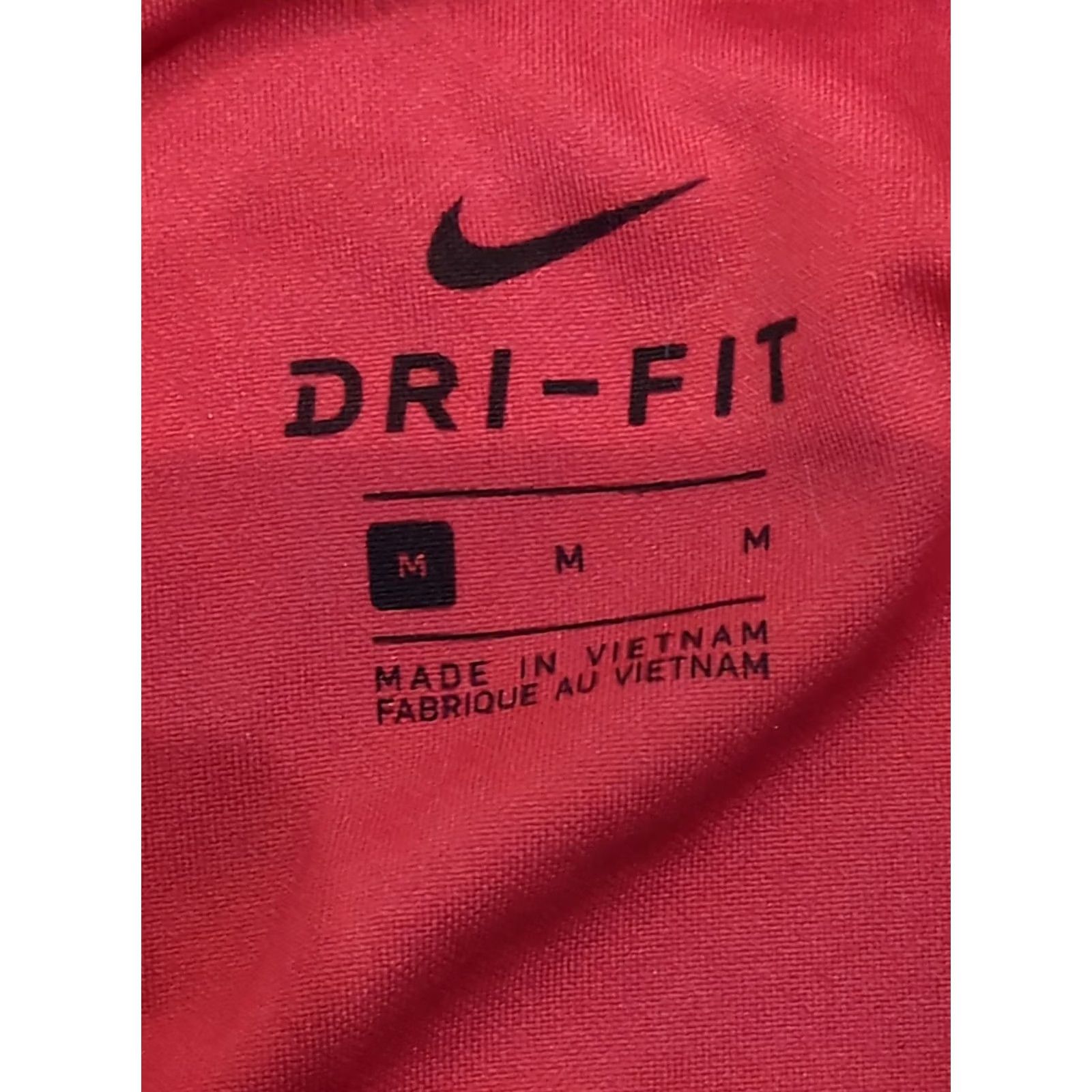 Nike Nike Dri-Fit Golf Polo Shirt Mens Medium Red Short Sleeve Size US M / EU 48-50 / 2 - 3 Thumbnail