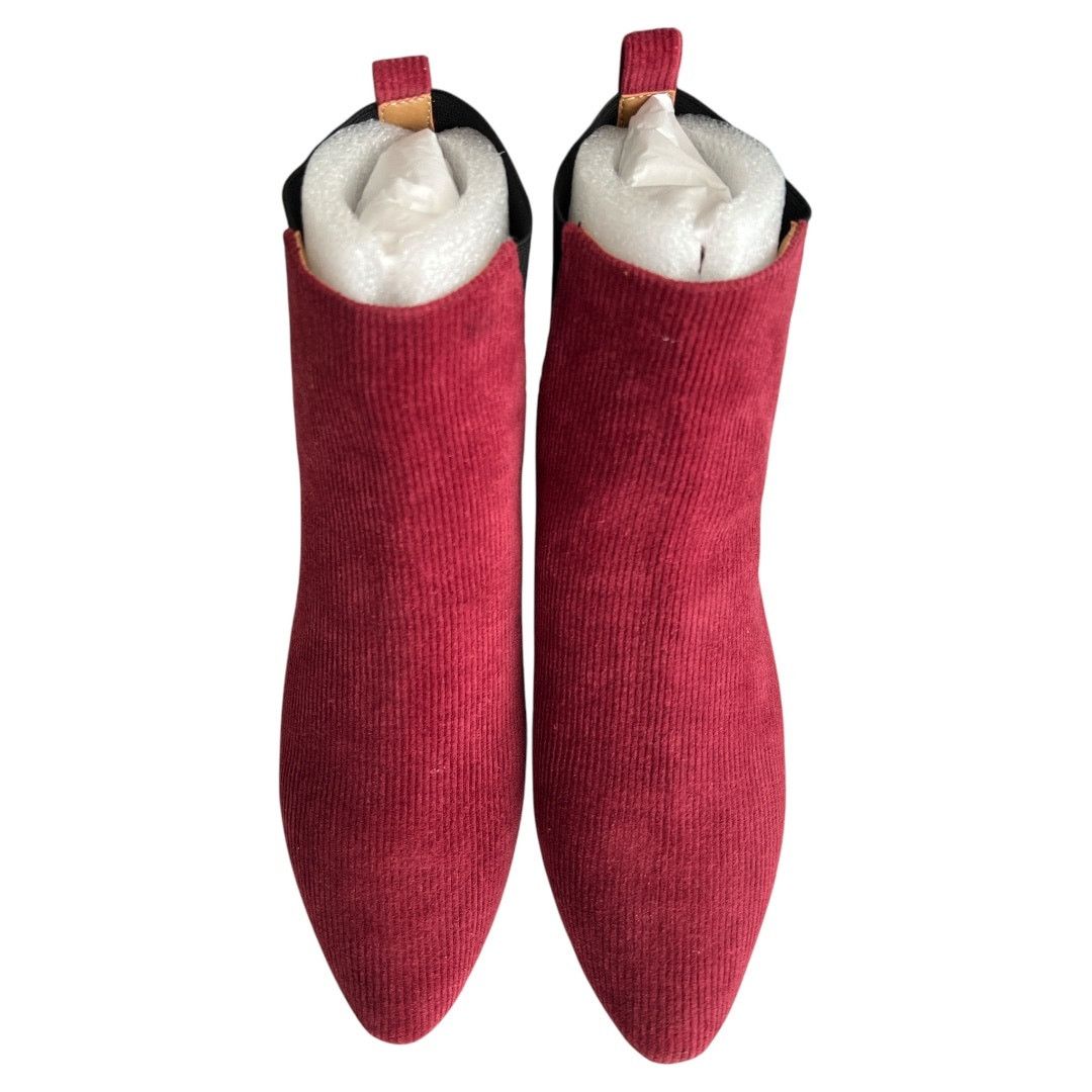 Lucky Brand LUCKY BRAND Burgandy Pointed Toe Chelsea Boots, US7 Size US 7 / IT 37 - 3 Thumbnail