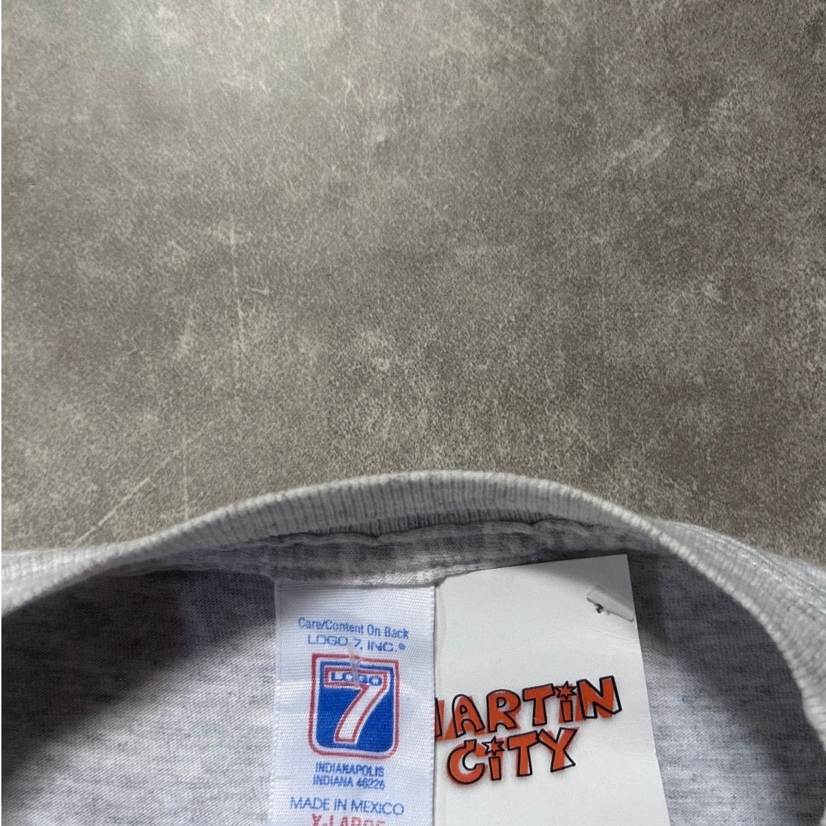 Logo 7 1996 Vintage NCAA Final Four Heather Gray T Shirt Size XL Size US XL / EU 56 / 4 - 3 Thumbnail
