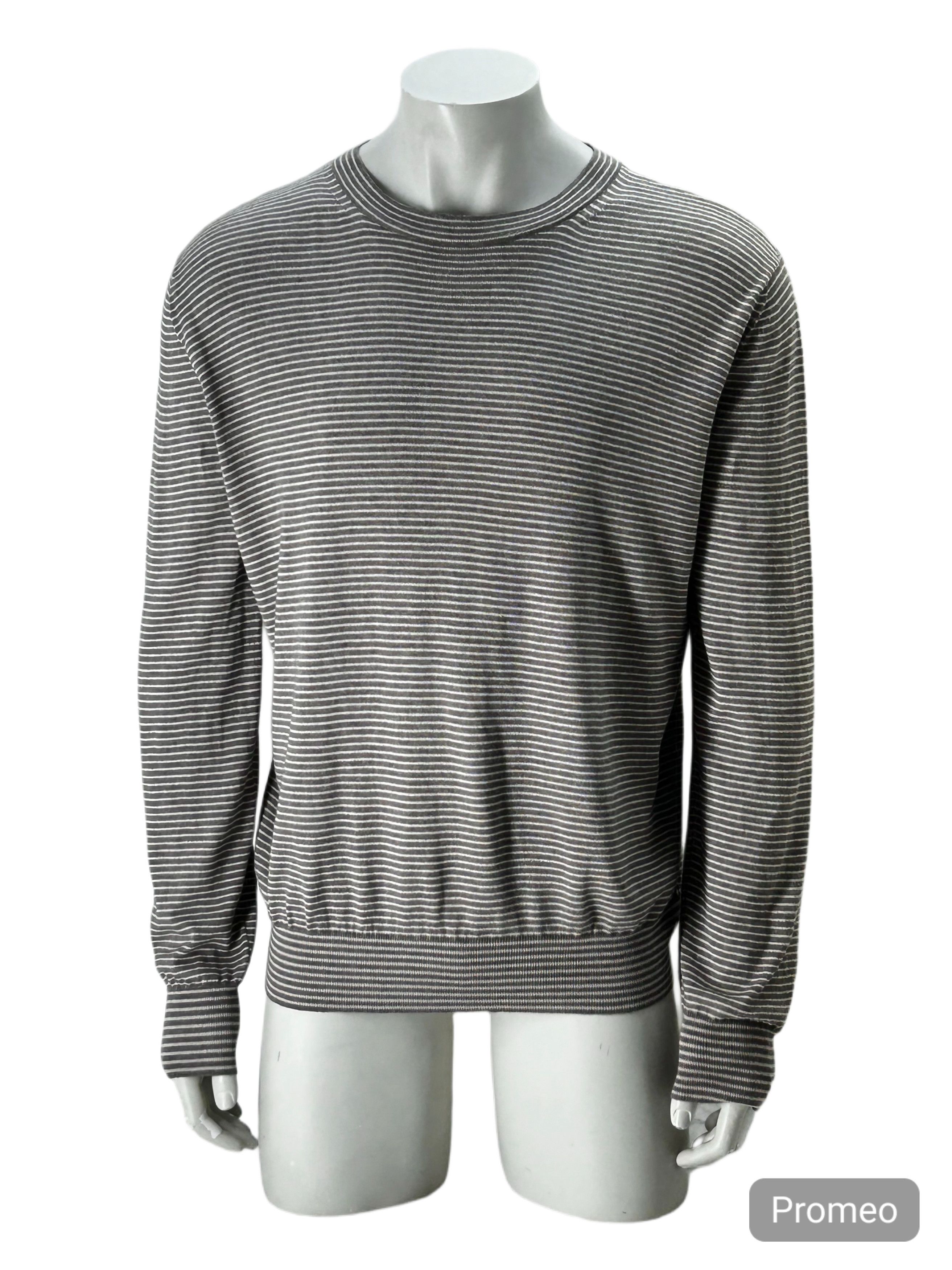 Gucci Gucci 'Greige' Silk / Cashmere Wool Mix Knitted Jumper Size US L / EU 52-54 / 3 - 1 Thumbnail
