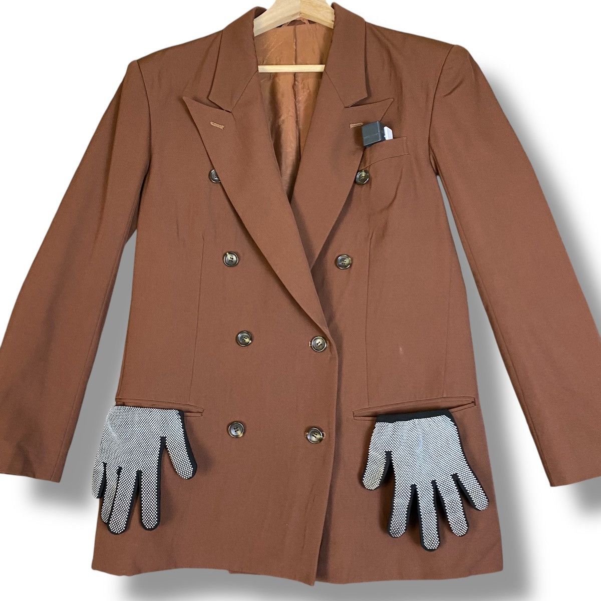 Katharine Hamnett London Katharine Hammet London Double Breasted Blazer Jacket Size US M / EU 48-50 / 2 - 5 Thumbnail