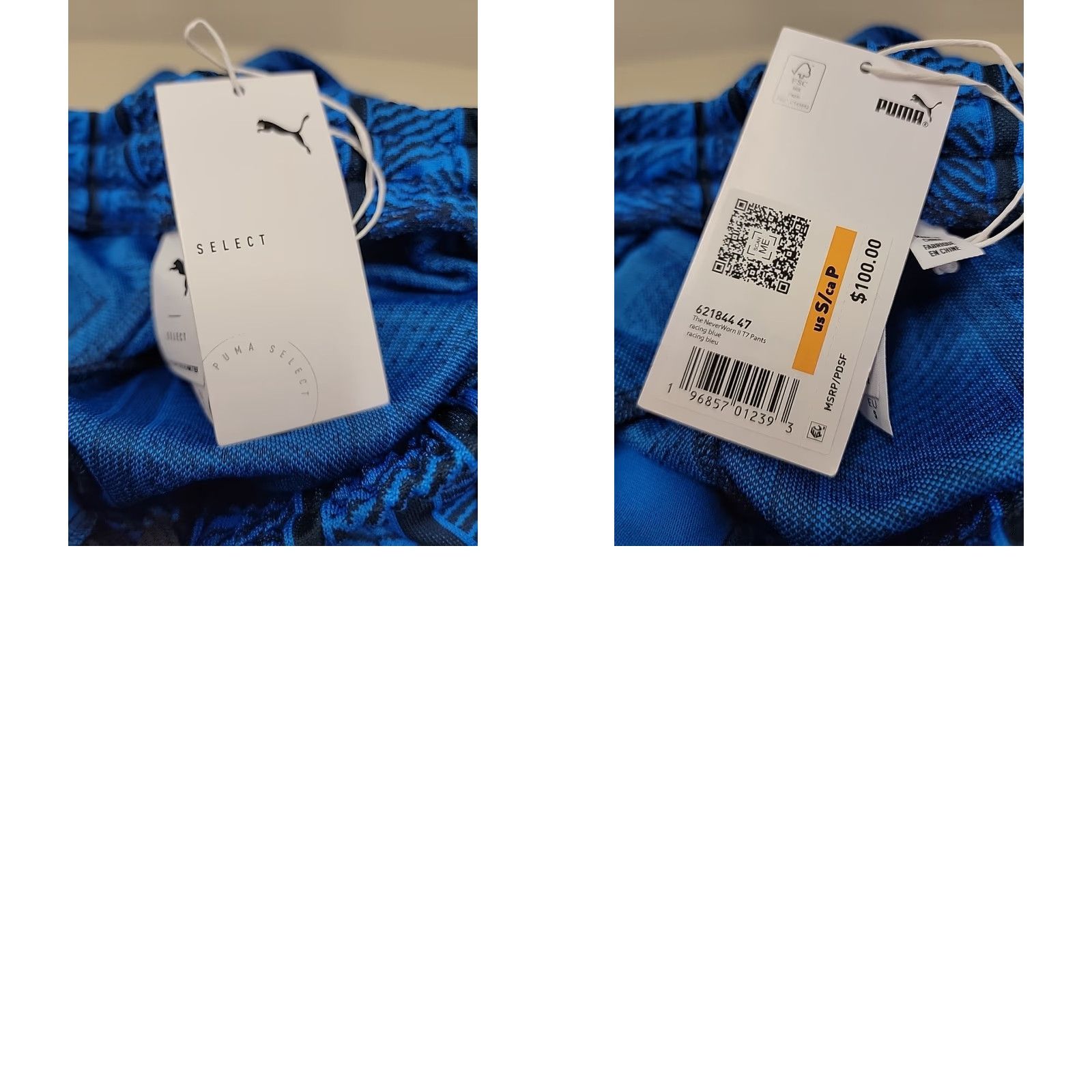 Puma PUMA Sweatpants Mens Small NWT Embroidered Logo Multicolor Activewear Pants Size US 29 - 8 Thumbnail