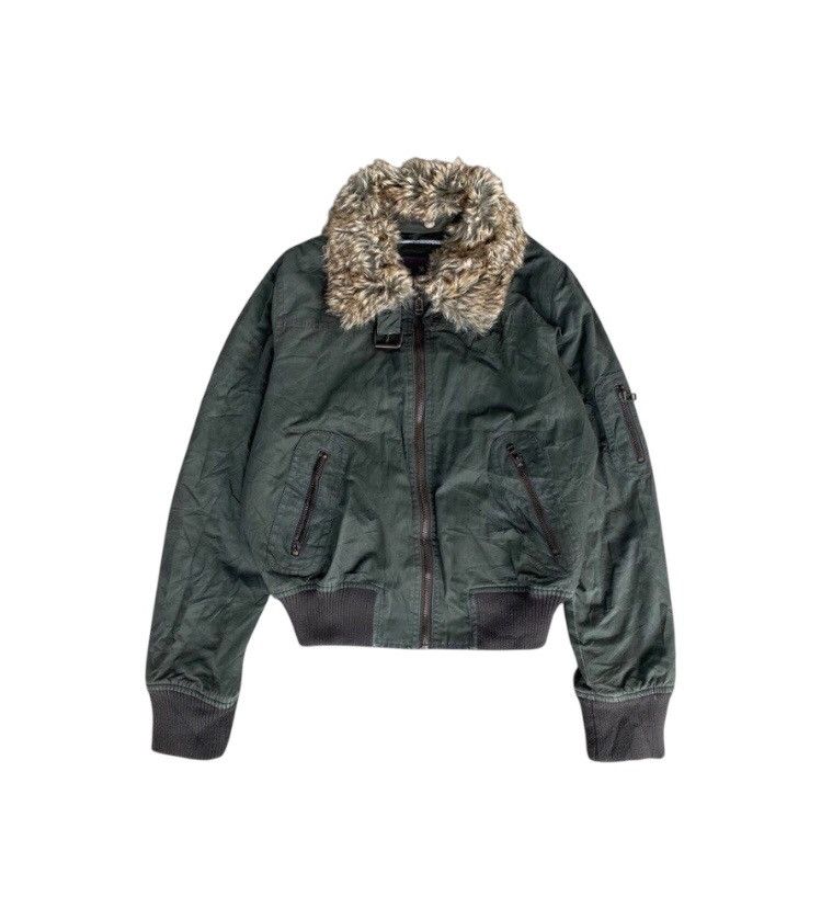 If Six Was Nine × Japanese Brand × Le Grande Bleu (L.G.B.) Japanese Brand XXI Faux Fur Cropped Size US M / EU 48-50 / 2 - 1 Thumbnail