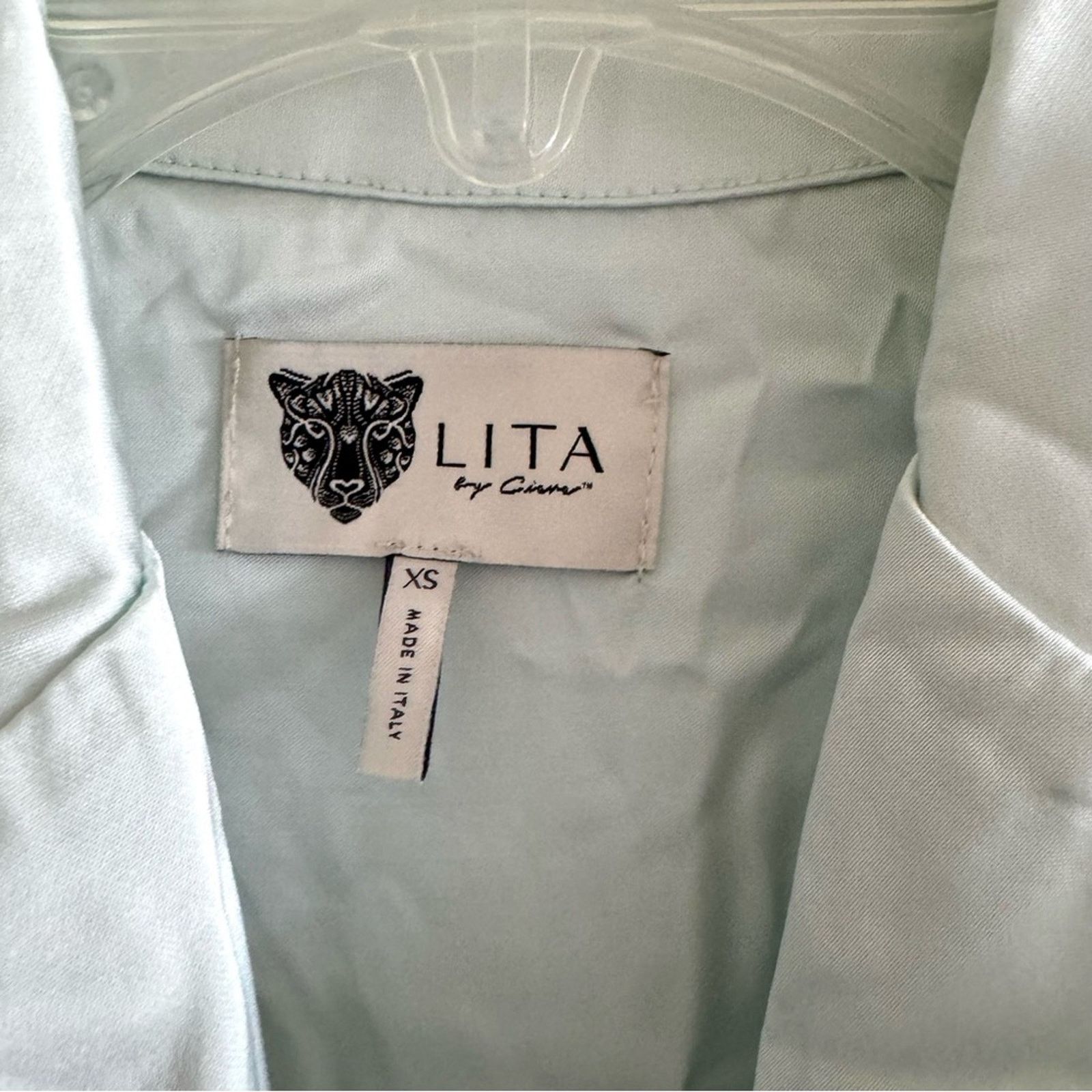 Other NWOT! LITA By Ciara Jumpsuit, Light Blue, Size XS Size 26" / US 2 / IT 38 - 9 Thumbnail