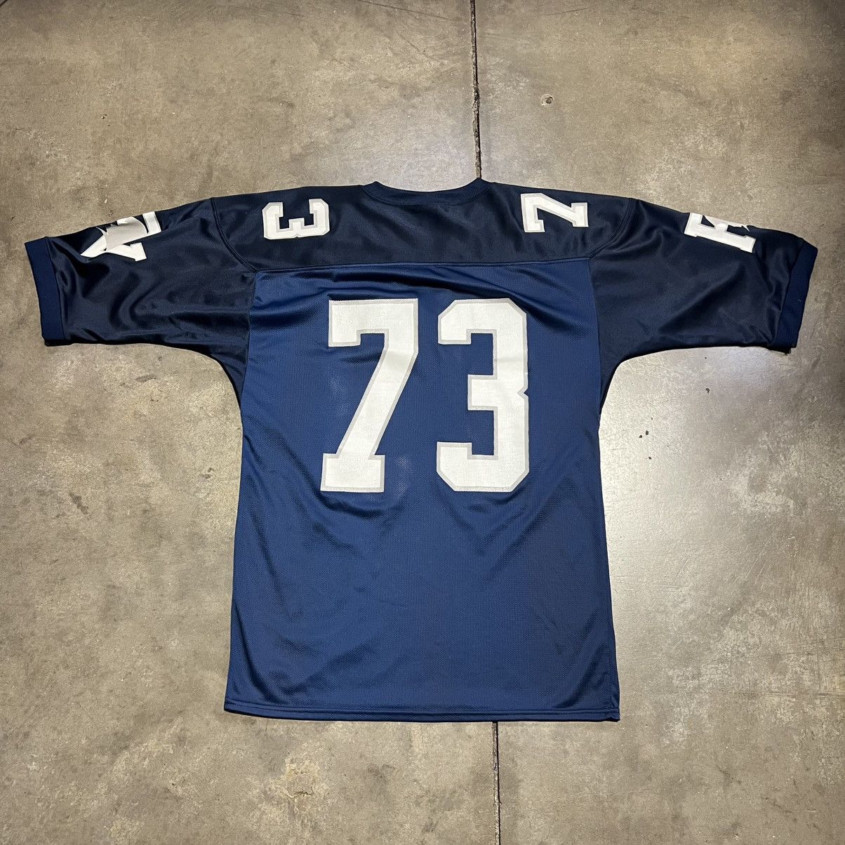 Vintage Vintage Mesh Football Jersey Practice Warm Up Cropped 80s Size US L / EU 52-54 / 3 - 6 Thumbnail