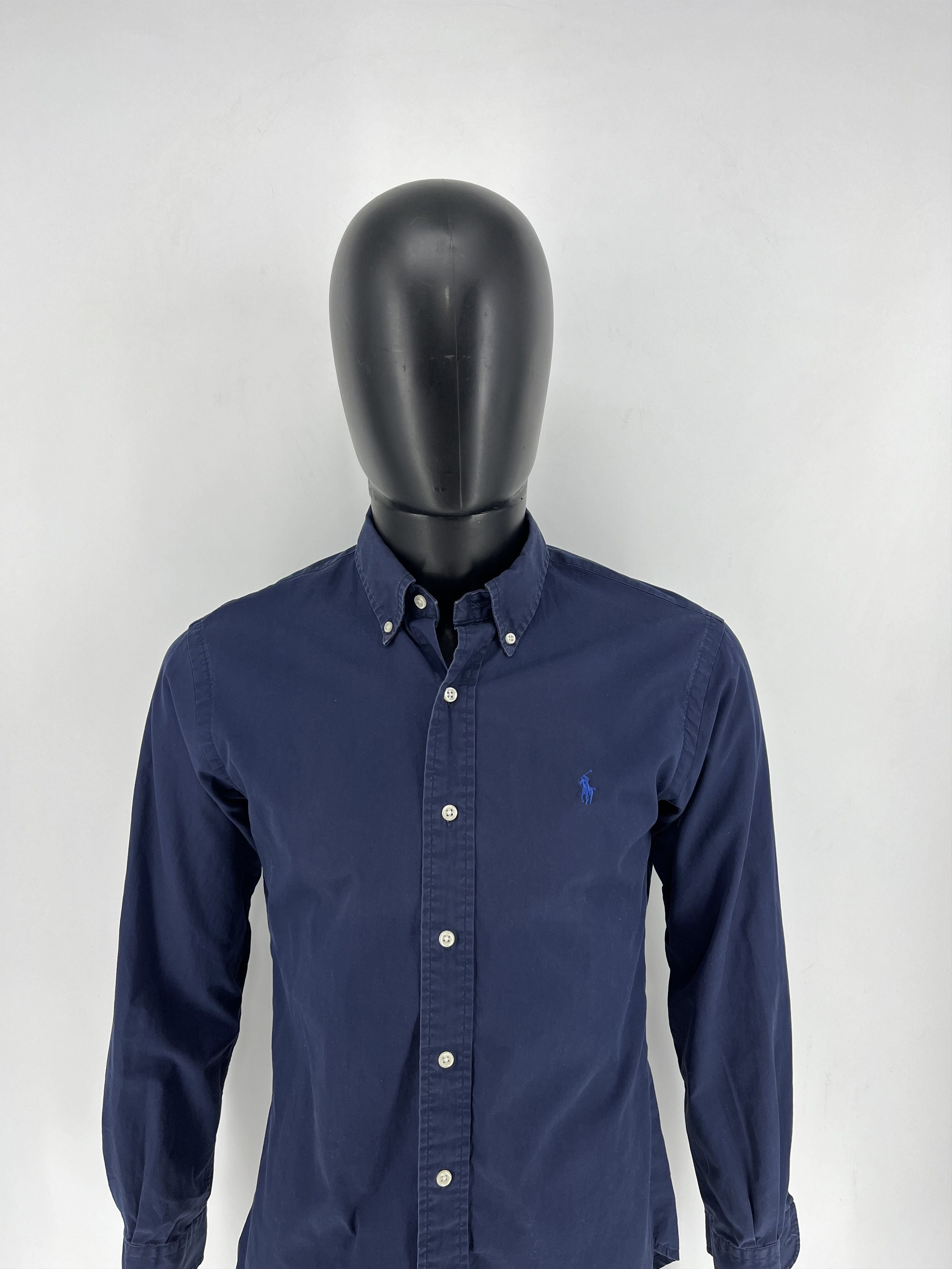 Polo Ralph Lauren Vintage Navy Shirt Polo Ralph Lauren Size M Rare Size US M / EU 48-50 / 2 - 5 Thumbnail