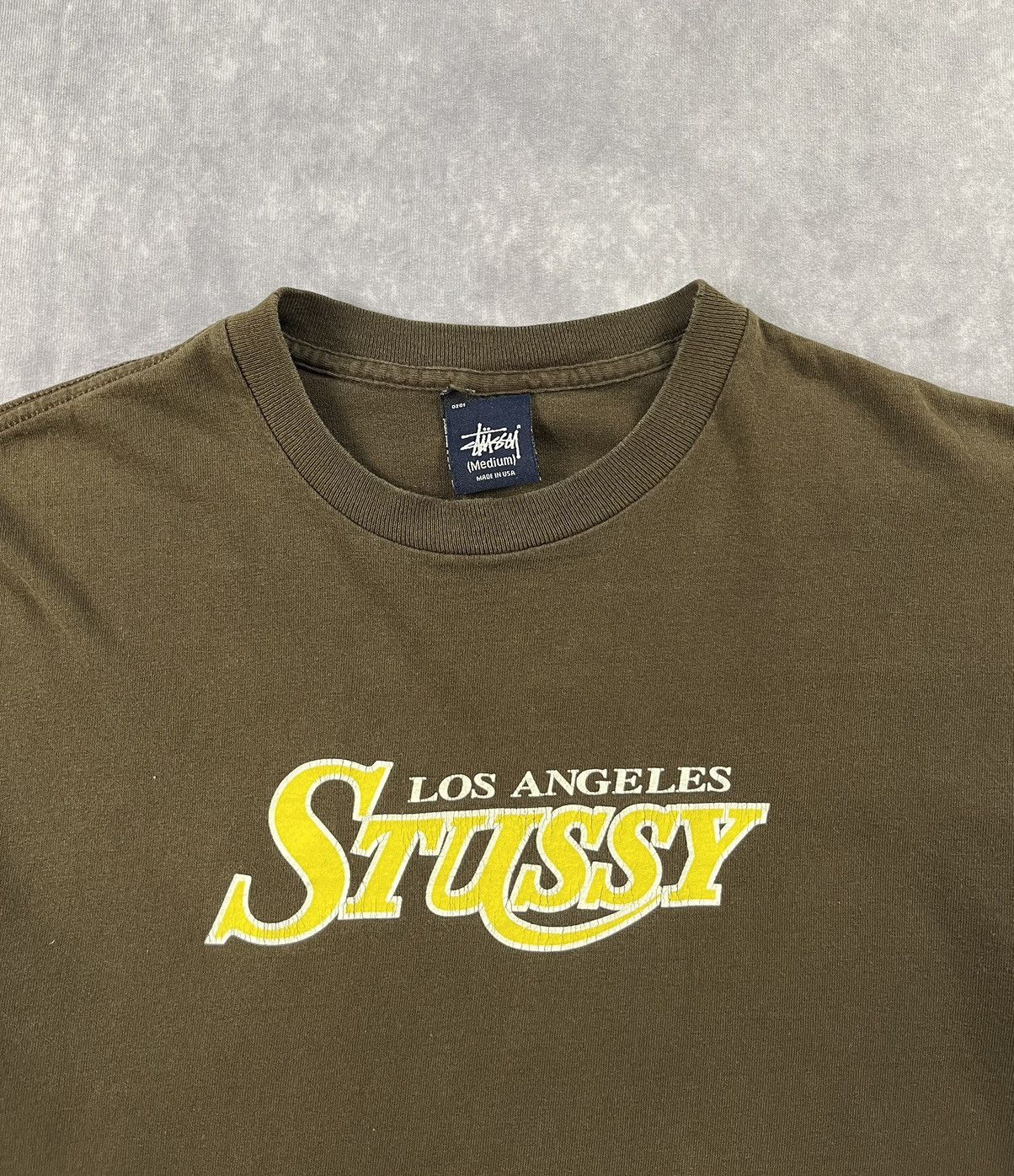 NBA × Stussy × Vintage Vintage Stussy Lakers parody tee 90s M sz Size US M / EU 48-50 / 2 - 2 Thumbnail