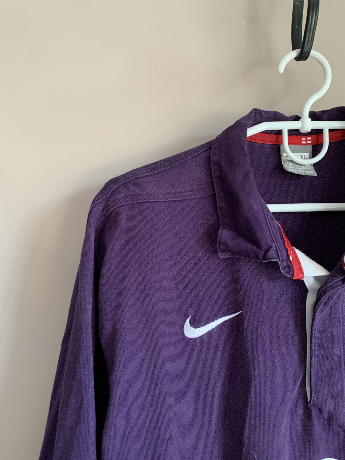 Nike England Away Rugby Union Long Sleeve Shirt Nike Jersey XL Size US XL / EU 56 / 4 - 3 Thumbnail