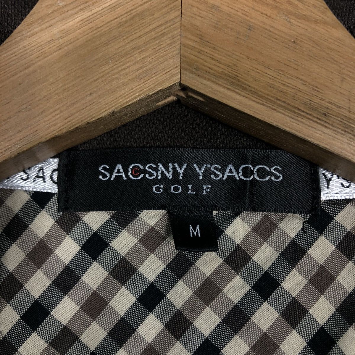 Japanese Brand 🔥Vintage Collar Sweatshirt Sacsny Y’saccs Jpn Tartan Design Size US M / EU 48-50 / 2 - 15 Thumbnail