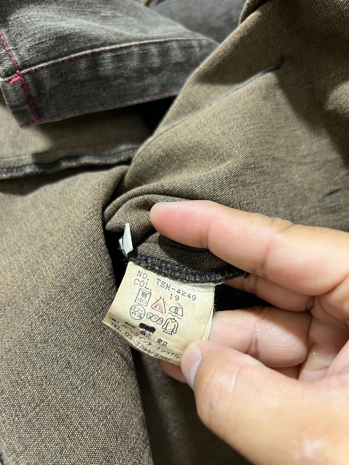 Designer × Japanese Brand × Tornado Mart TORNADO MART LONG SLEEVES DENIME SHIRT BUTTON UP Size US M / EU 48-50 / 2 - 13 Thumbnail