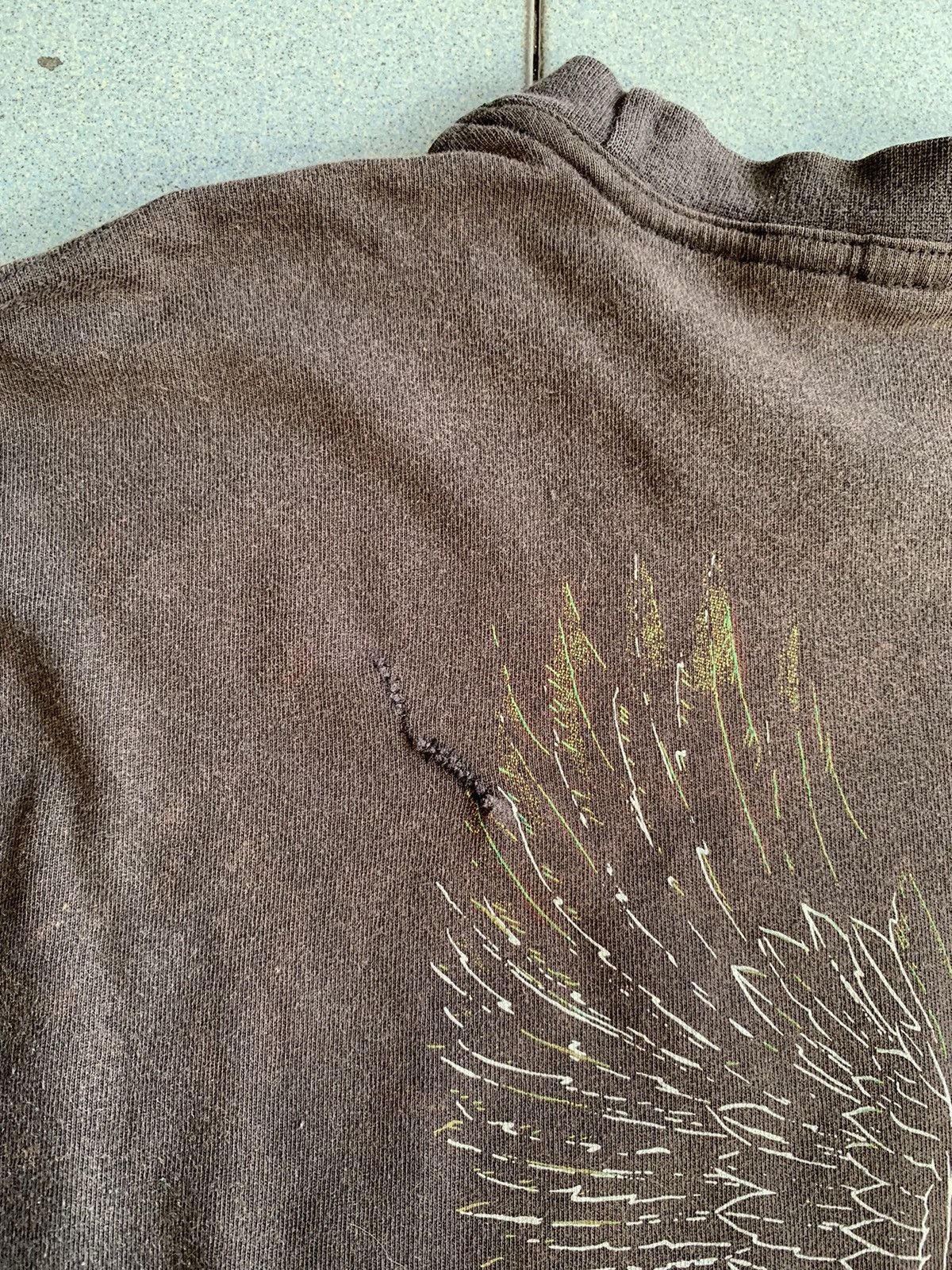 Harley Davidson Vintage Harley Davidson Green Flame Long sleeve Size US L / EU 52-54 / 3 - 13 Thumbnail