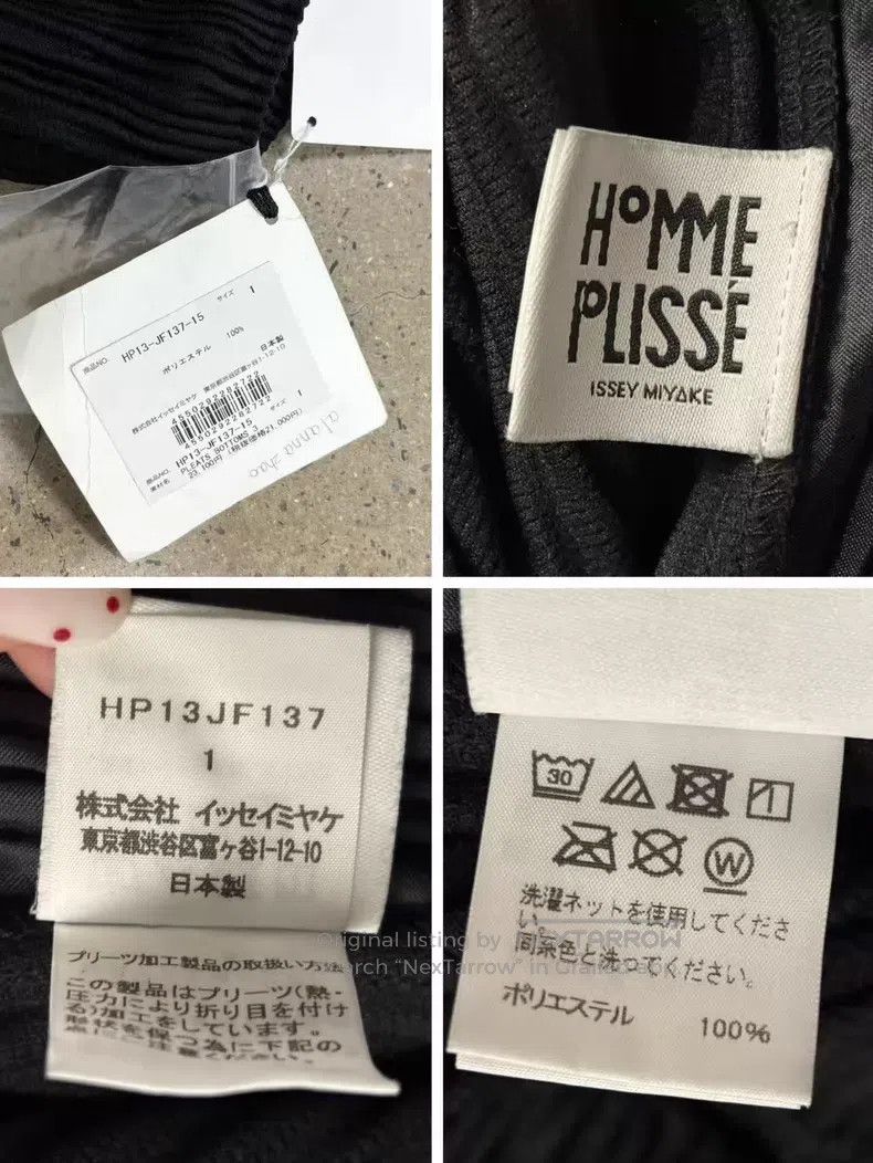Issey Miyake Issey Miyake size:1 Ruffle Pants Black Size 31" - 8 Thumbnail