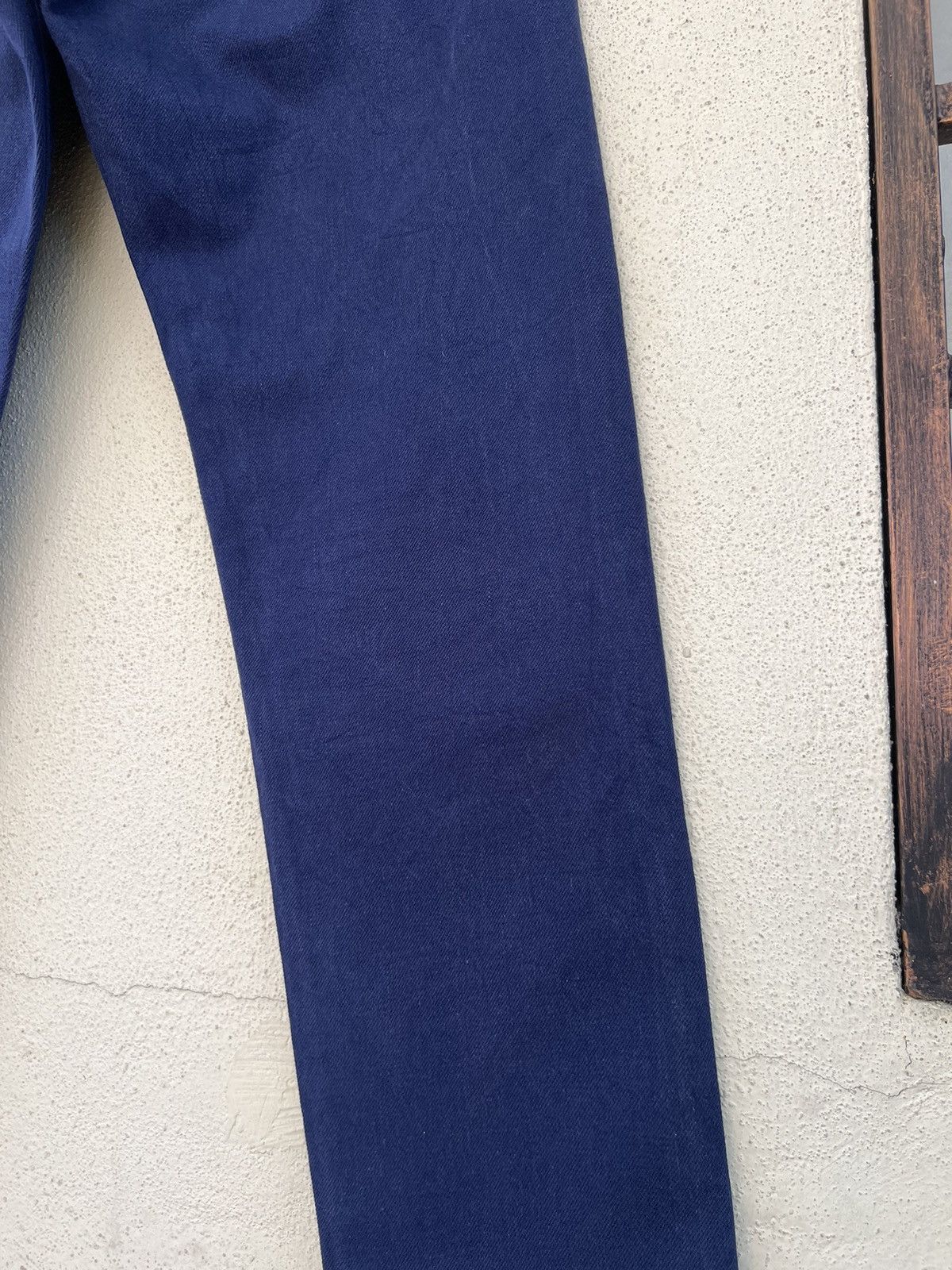 Japan Blue Japan Blue JB0625 Leather Patch Indigo Denim Slim Jeans Size US 31 - 20 Thumbnail