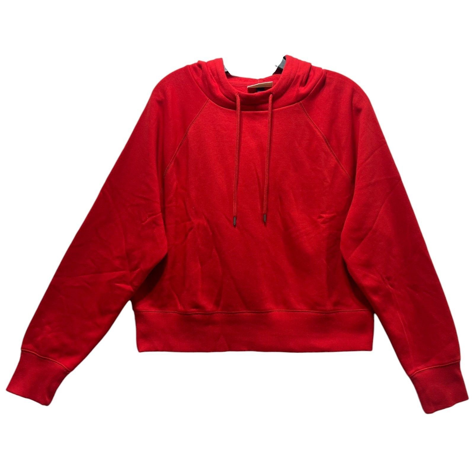 Other Universal Thread - Women's Long Sleeve Hooded Sweater - Red Size L / US 10 / IT 46 - 1 Thumbnail