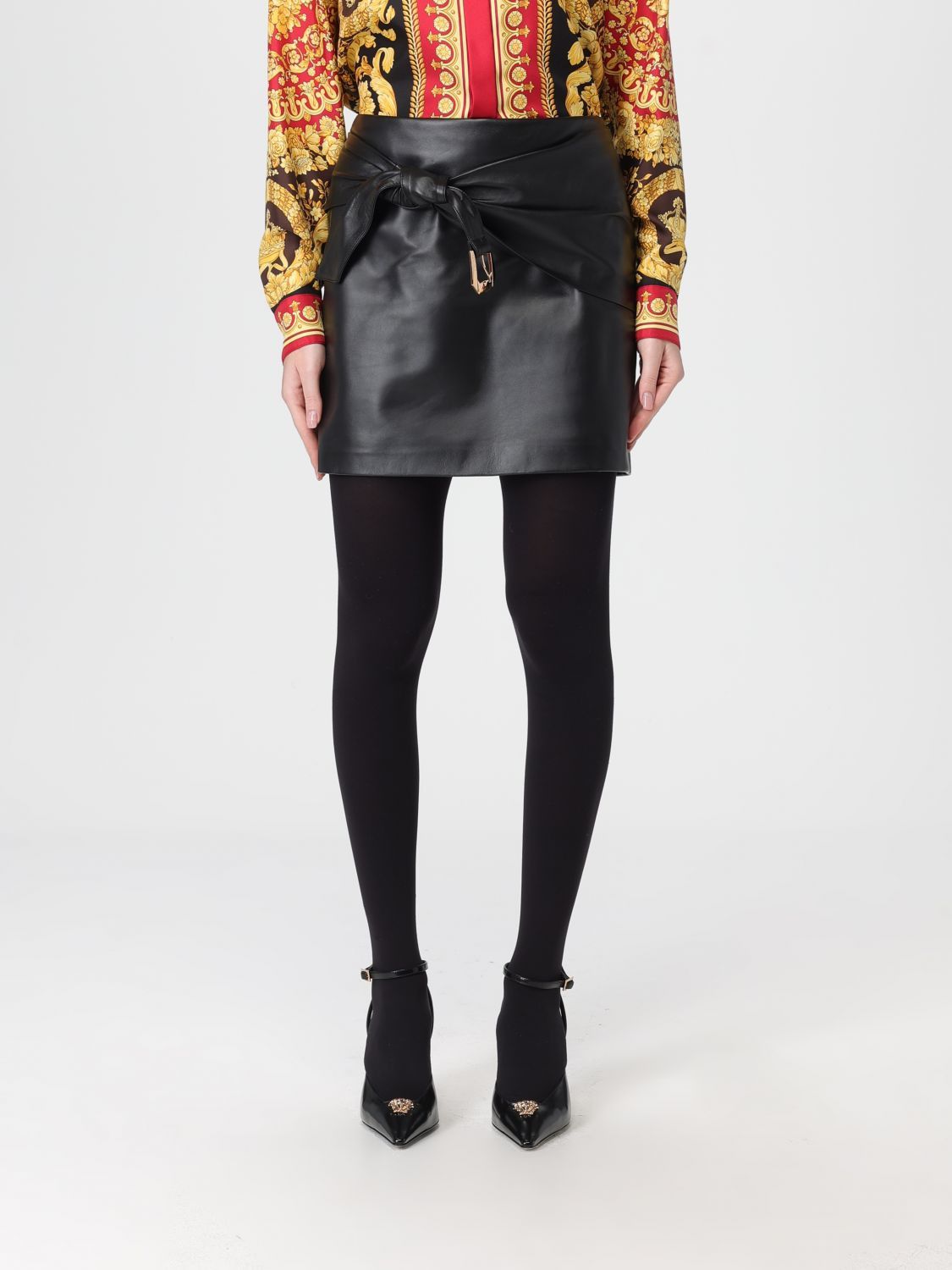 Versace Versace Skirt Woman Black Size 27" / US 4 / IT 40 - 1 Thumbnail