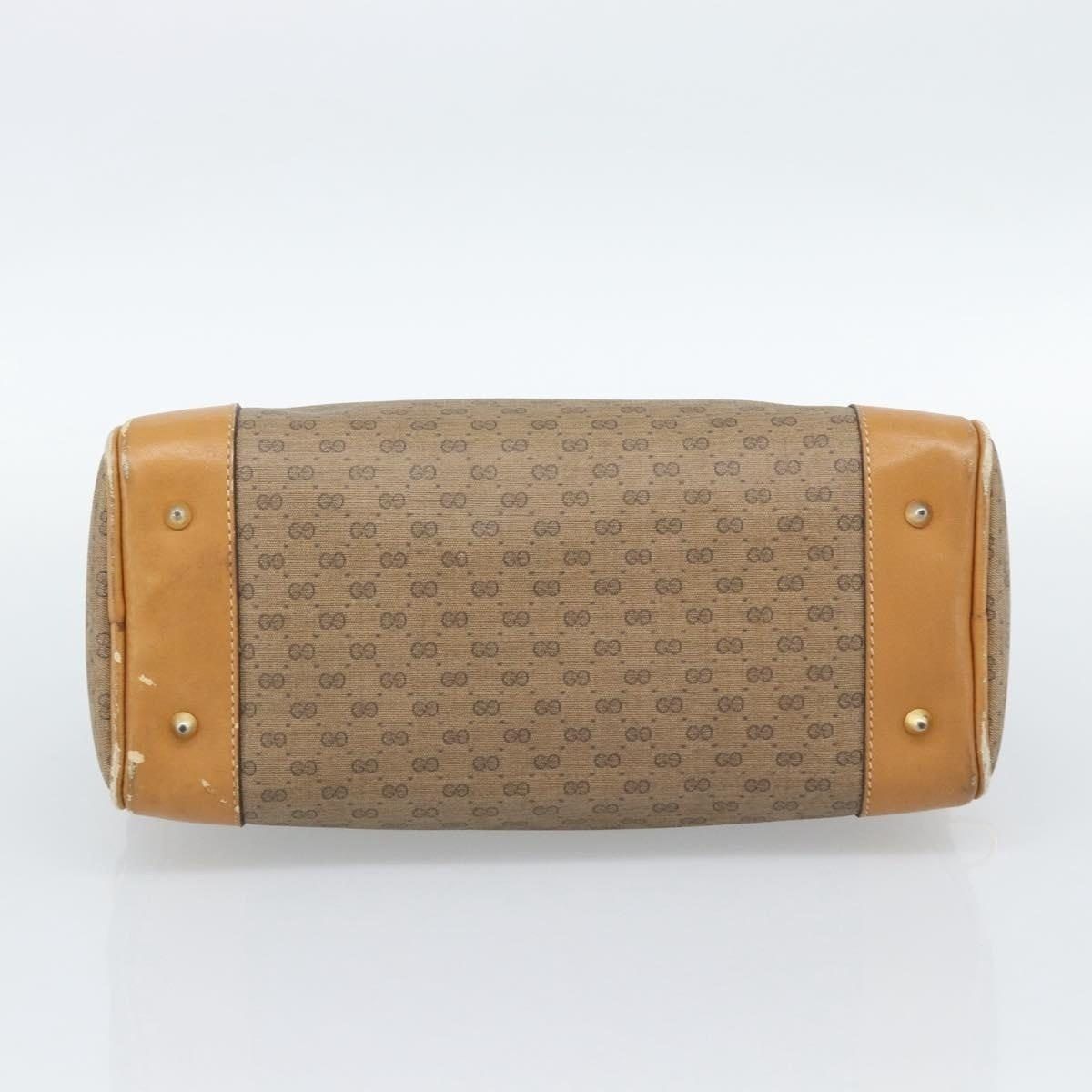 Gucci Gucci Micro GG Supreme Boston Bag Beige Size ONE SIZE - 5 Thumbnail