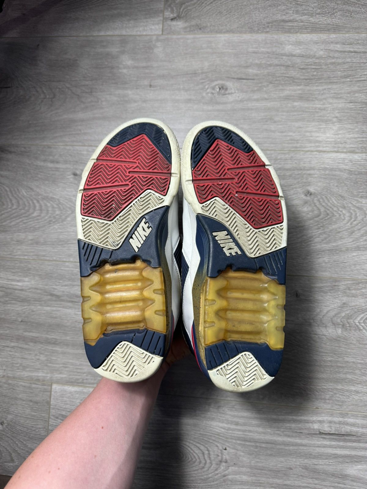 Nike × Vintage 2004 Nike Air Force 180 Olympic Dream Team Size US 10 / EU 43 - 17 Thumbnail
