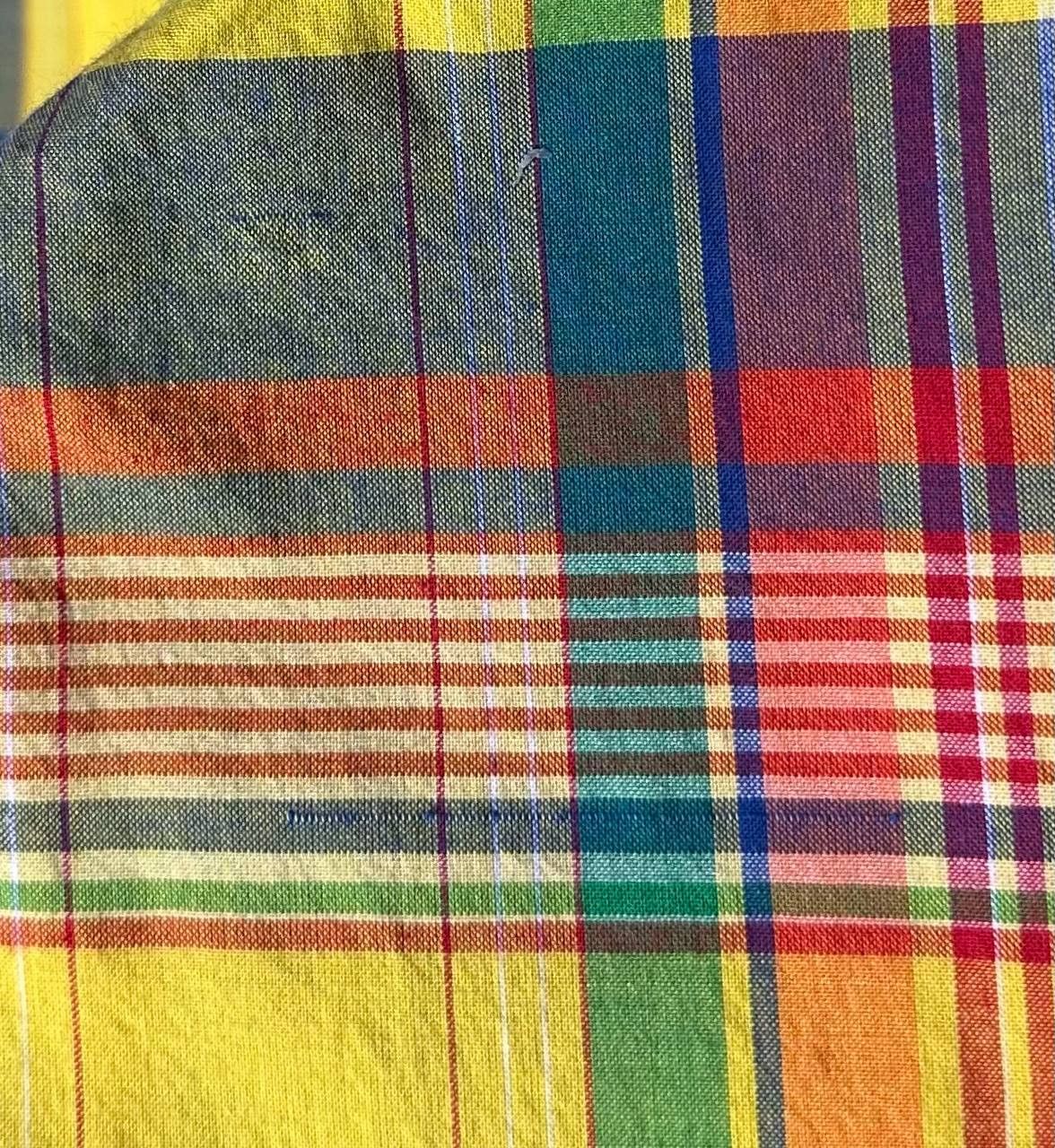 Polo Ralph Lauren Polo Ralph Lauren Men Classic Fit Madras Popover Plaid Shirt Size US M / EU 48-50 / 2 - 5 Thumbnail